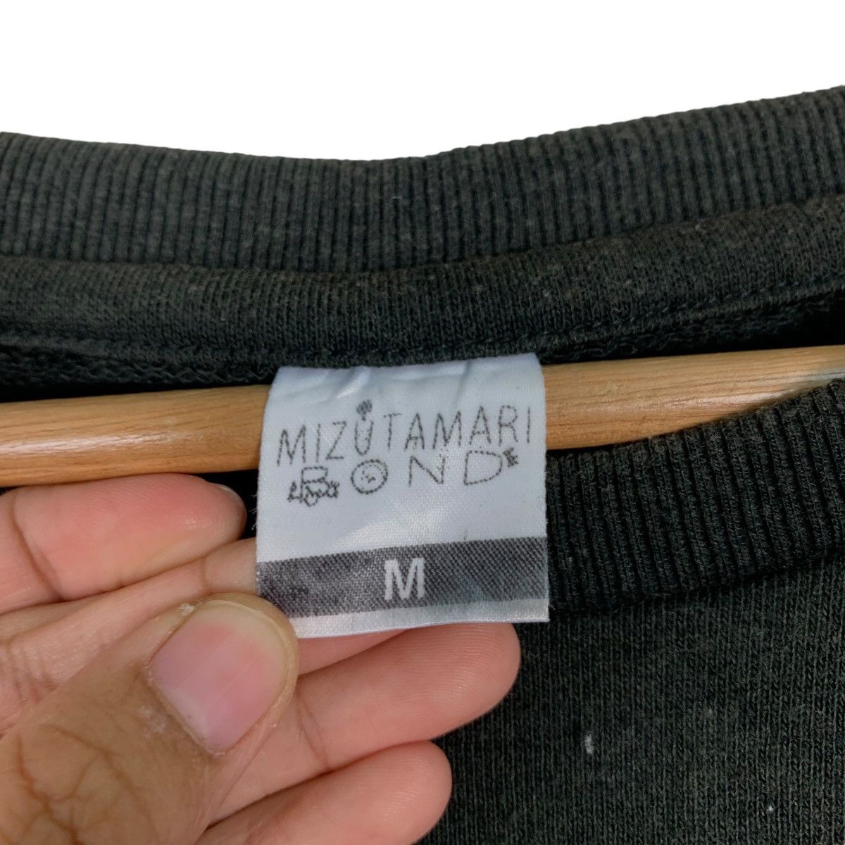 Japanese Brand MIZUTAMARI Bond Graphic Sweatshirt #0670-C31 Size US M / EU 48-50 / 2 - 11 Thumbnail
