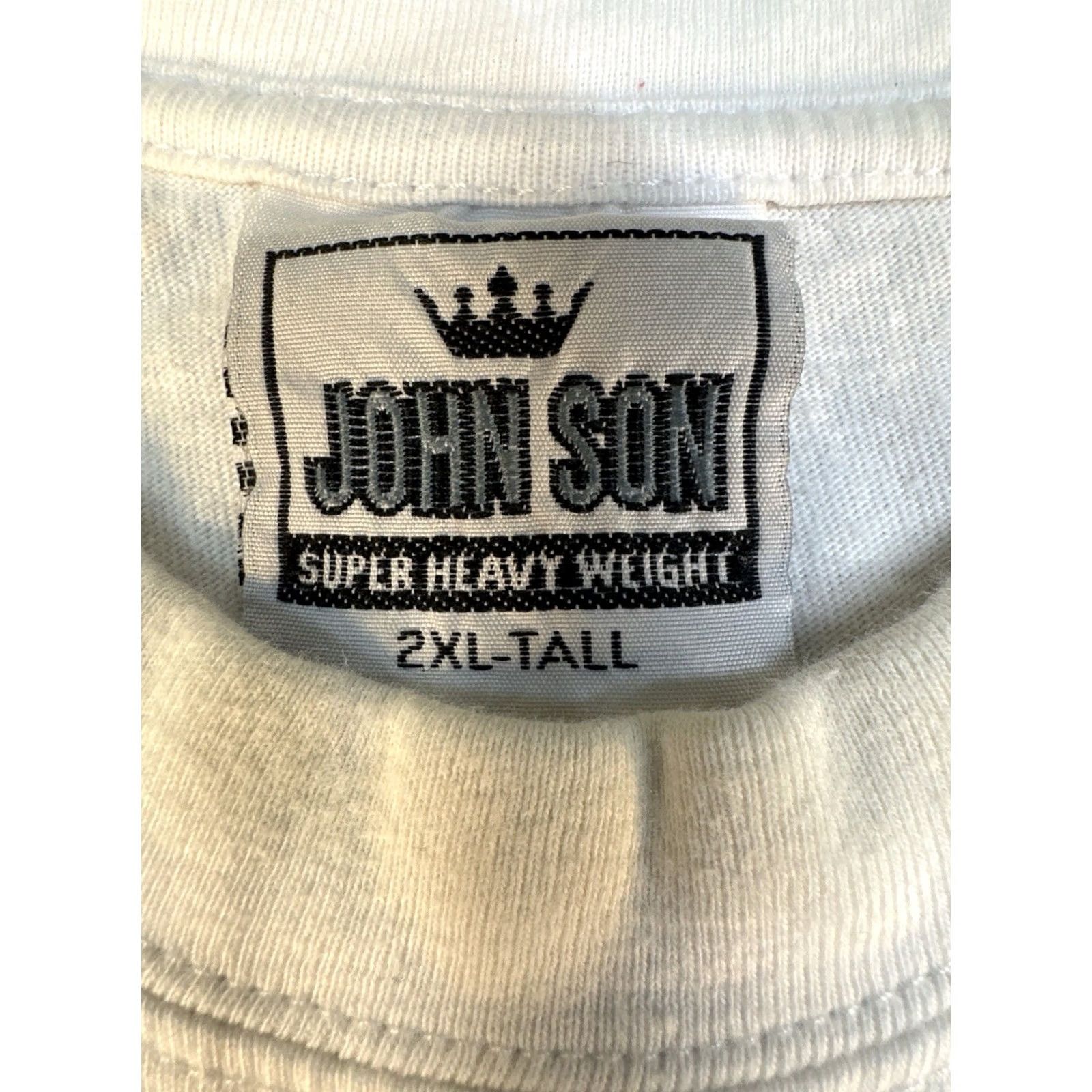 Vintage VINTAGE Notorious B.I.G. Rap Tee 2XL Tall John Son Money Print Hip Hop T-Shirt Mens Size US XXL / EU 58 / 5 - 3 Thumbnail