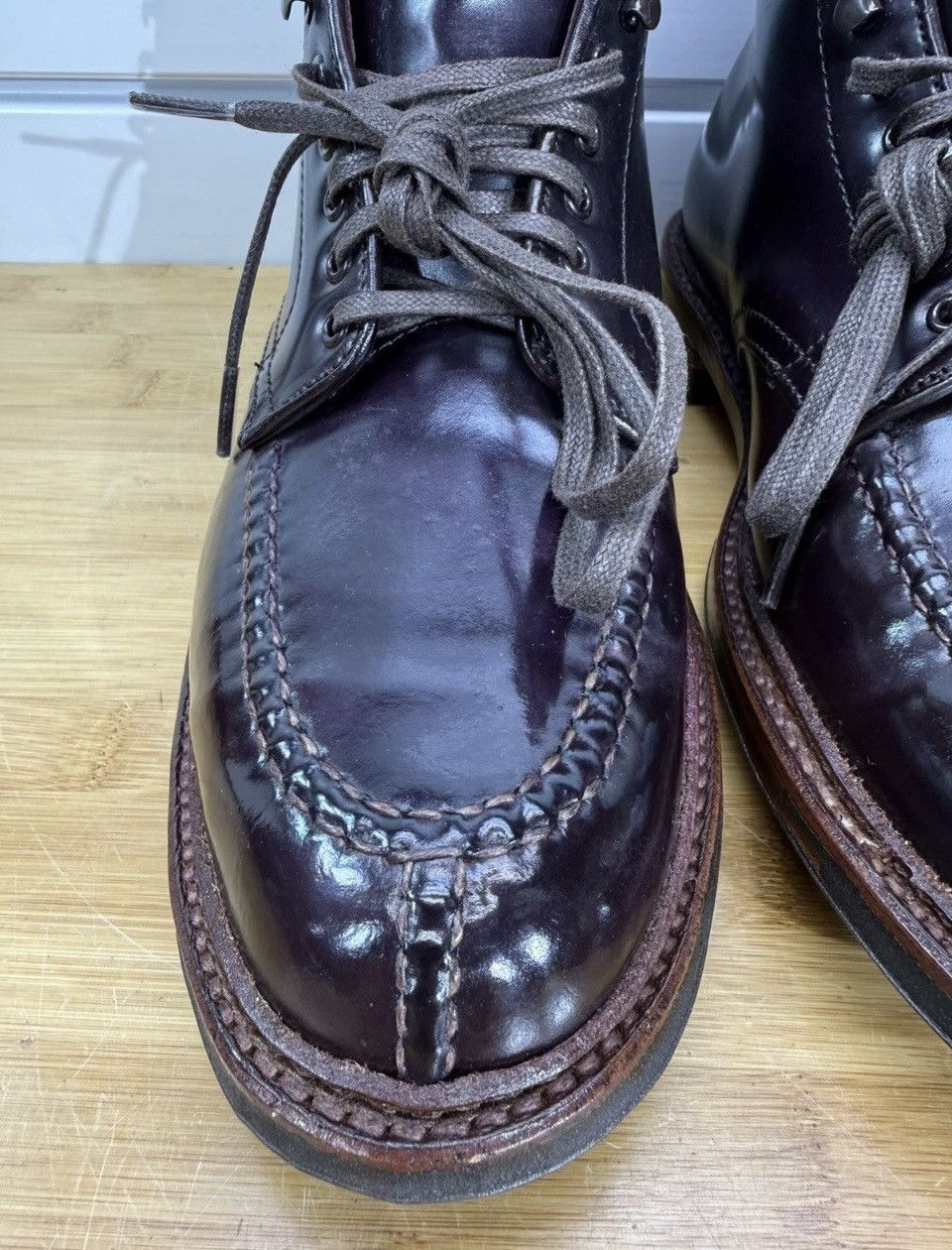 Alden Alden 40218HC Tanker Shell Cordovan Size US 7 / EU 40 - 5 Thumbnail