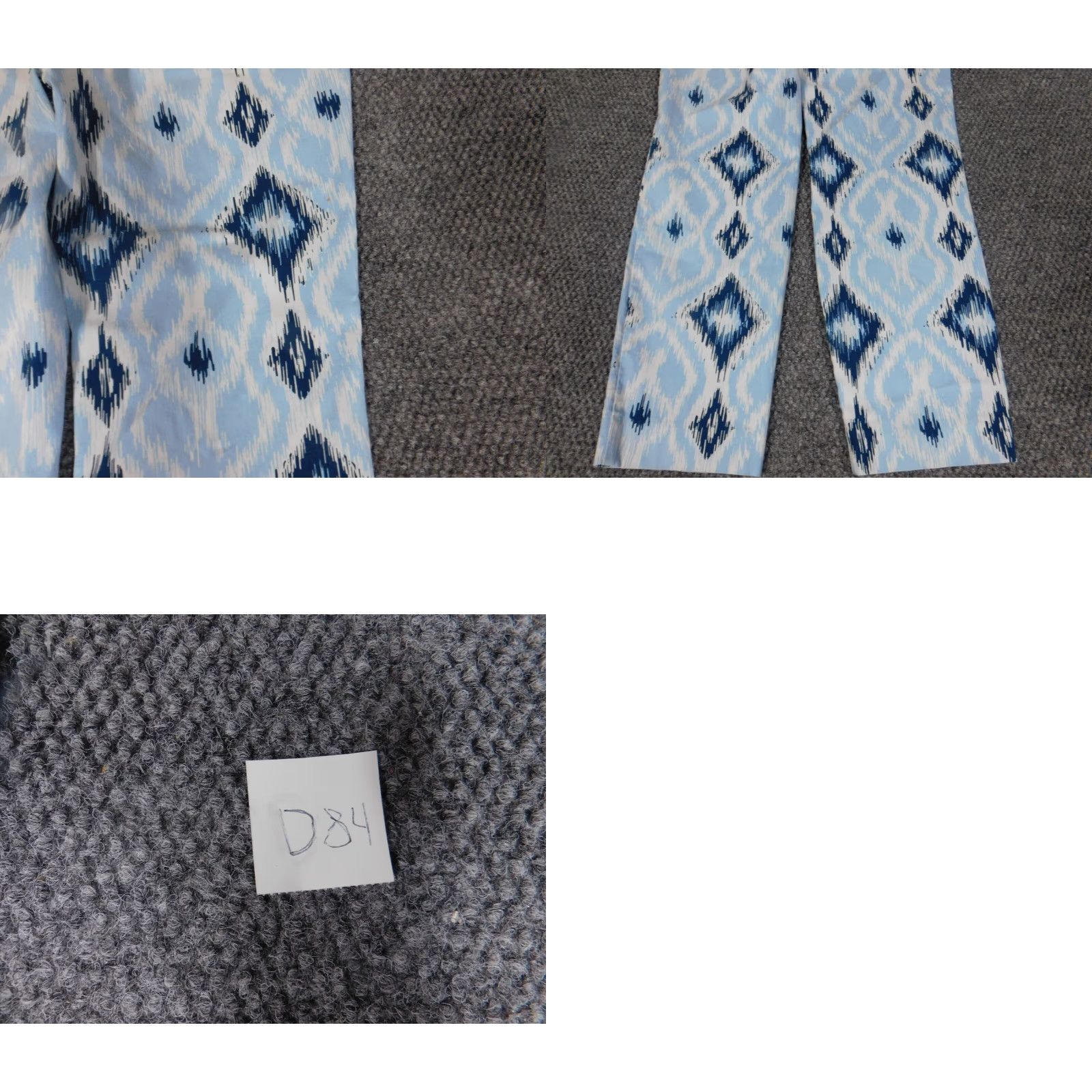 Vintage Philosophy Womens Pants Small blue straight chino Size 27" / US 4 / IT 40 - 9 Thumbnail
