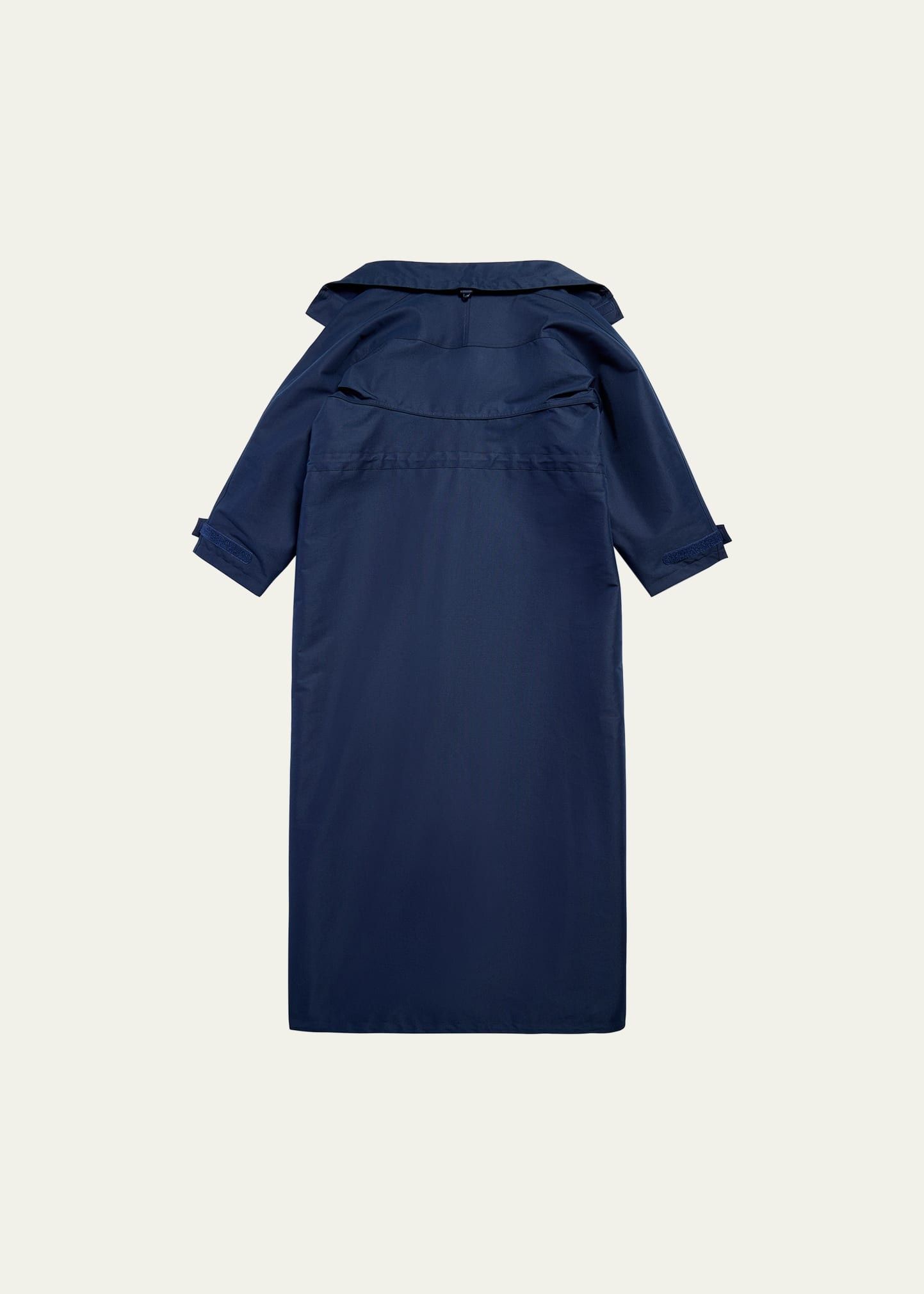 Balenciaga oc11z0825 Swing Maxi Parka in Blue Size XS / US 0-2 / IT 36-38 - 2 Thumbnail
