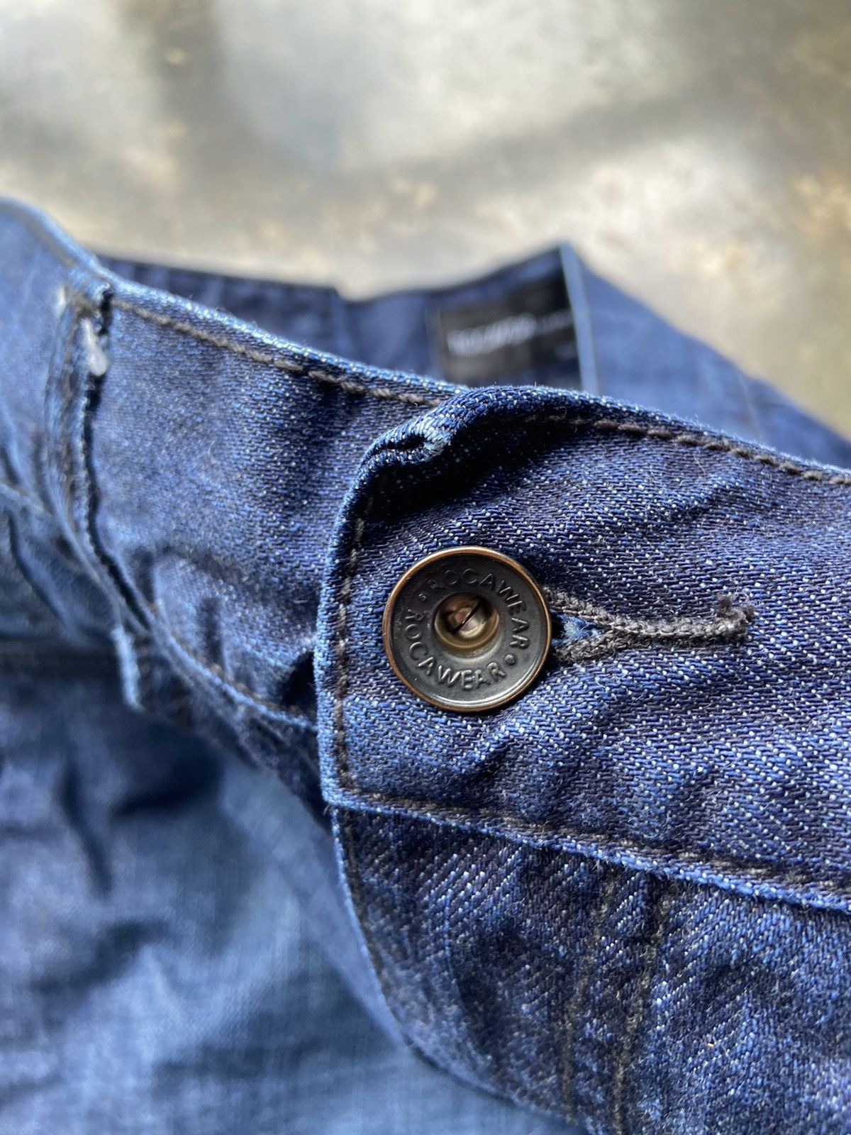 Rocawear Crazy Vintage Baggy Y2K Rocawear Style Stash Pocket Jeans Size US 36 / EU 52 - 5 Thumbnail