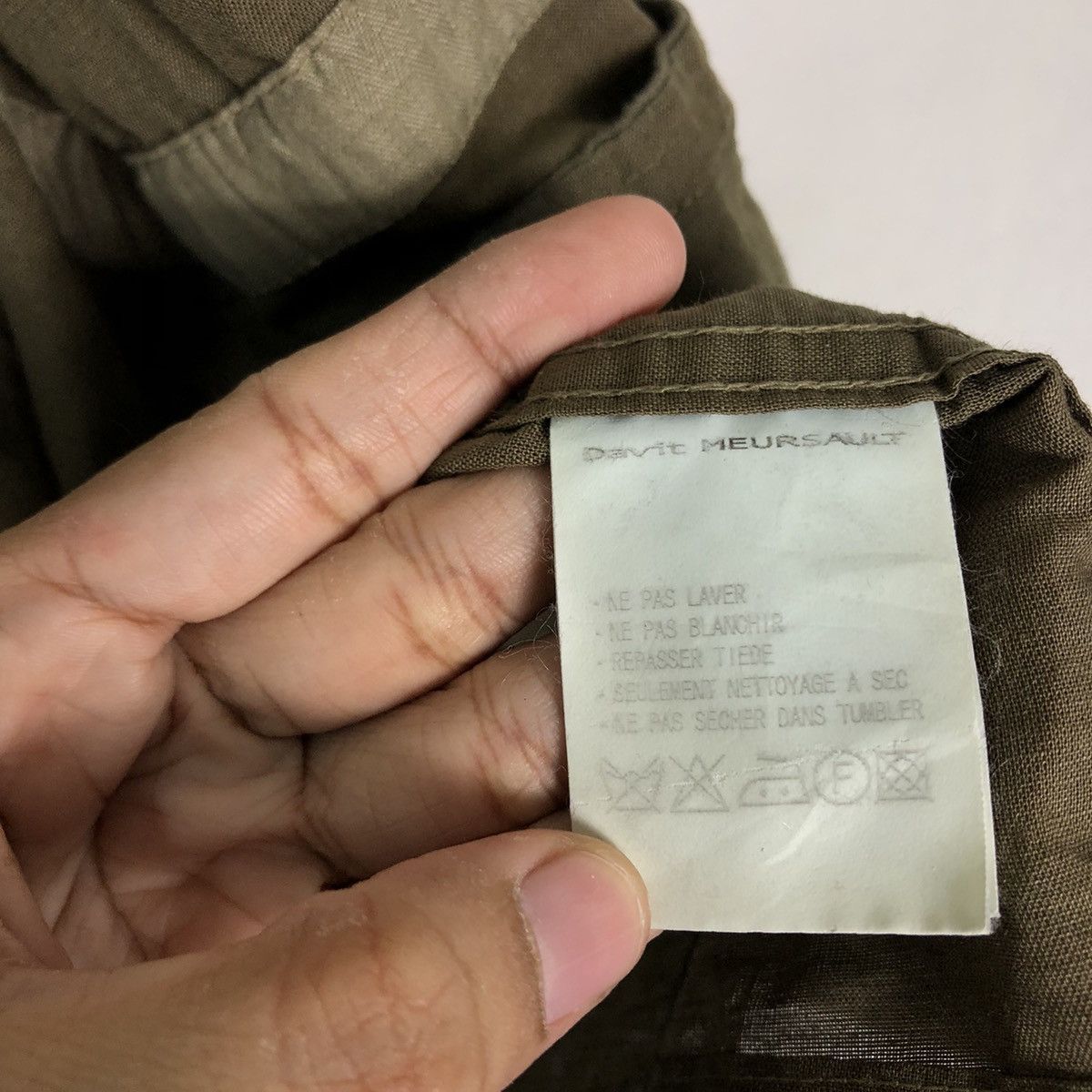 Davit Meursault Japan 🔥90’s Vintage Chore Work Jacket Military Davit Meursault Size US M / EU 48-50 / 2 - 16 Thumbnail