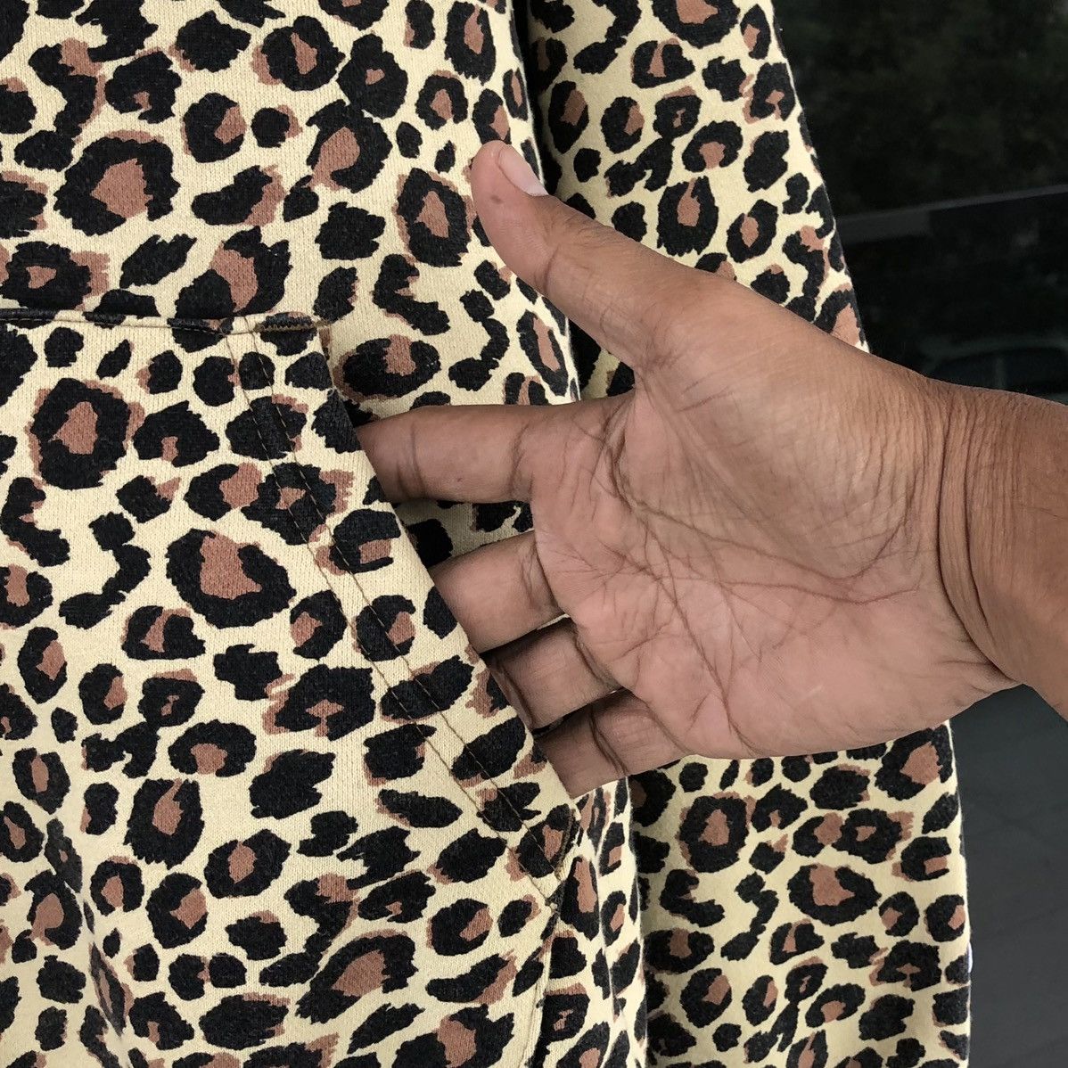Champion Champion Leopard Printed Sweatshirt With Hoodie Size US L / EU 52-54 / 3 - 13 Thumbnail