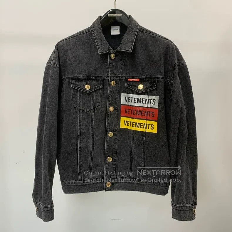 Vetements Vetements Denim Jacket Size L Size US L / EU 52-54 / 3 - 1 Thumbnail