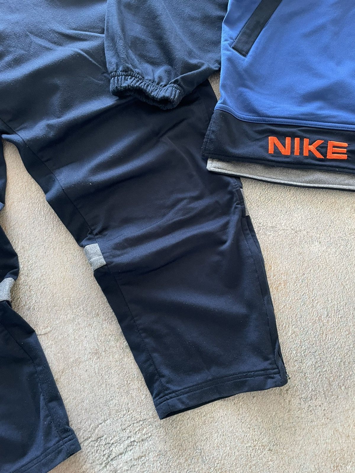 Nike Vintage Nike Big Swoosh Cotton Boxy Tracksuit Set Size US XL / EU 56 / 4 - 12 Thumbnail