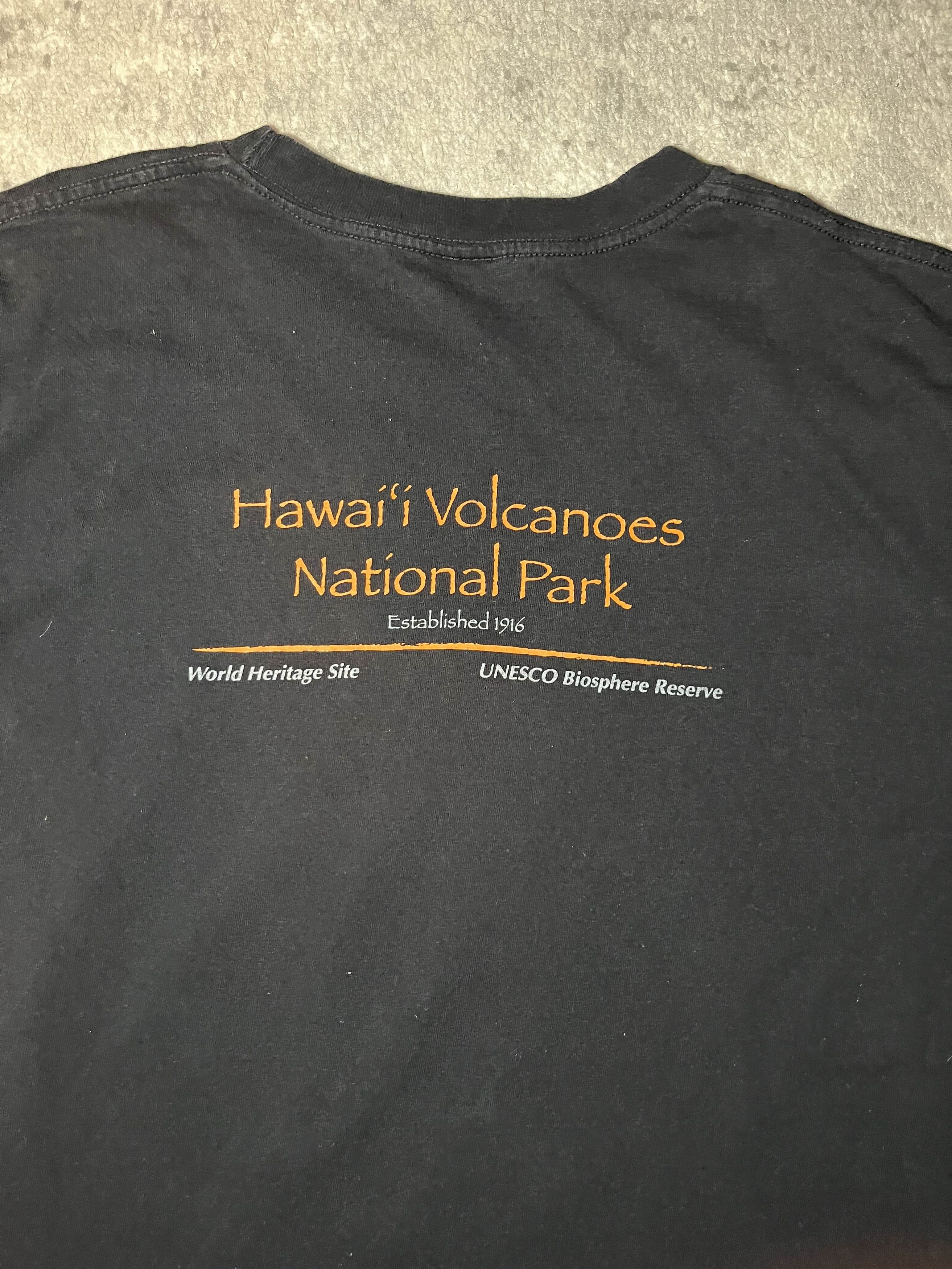 Vintage Y2K Funny Advice From a Volcano Hawaii National Park Tee Size US L / EU 52-54 / 3 - 4 Thumbnail