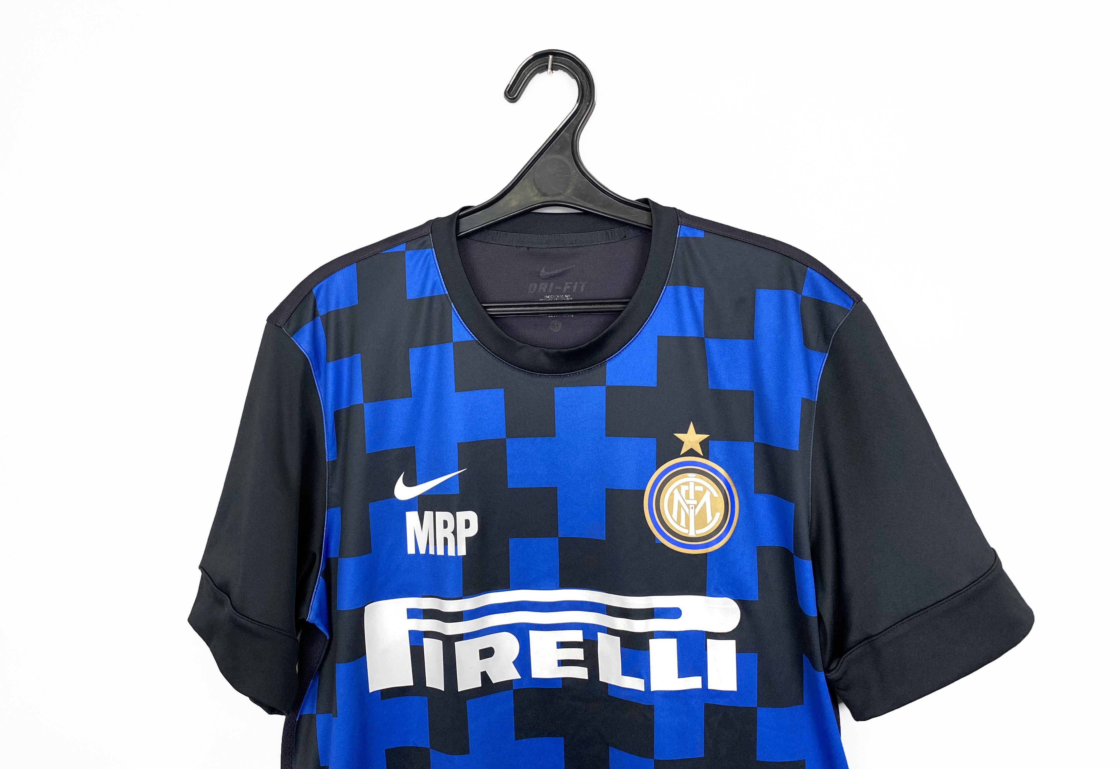 Nike Nike Internazionale Inter Milan Pre Match Training Jersey Size US M / EU 48-50 / 2 - 2 Thumbnail
