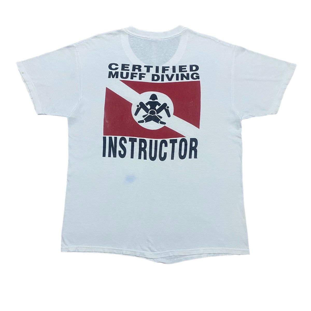Hanes × Vintage Rare‼️🔥Vintage Certified Muff Diver Instructor T-Shirt Size US M / EU 48-50 / 2 - 1 Thumbnail