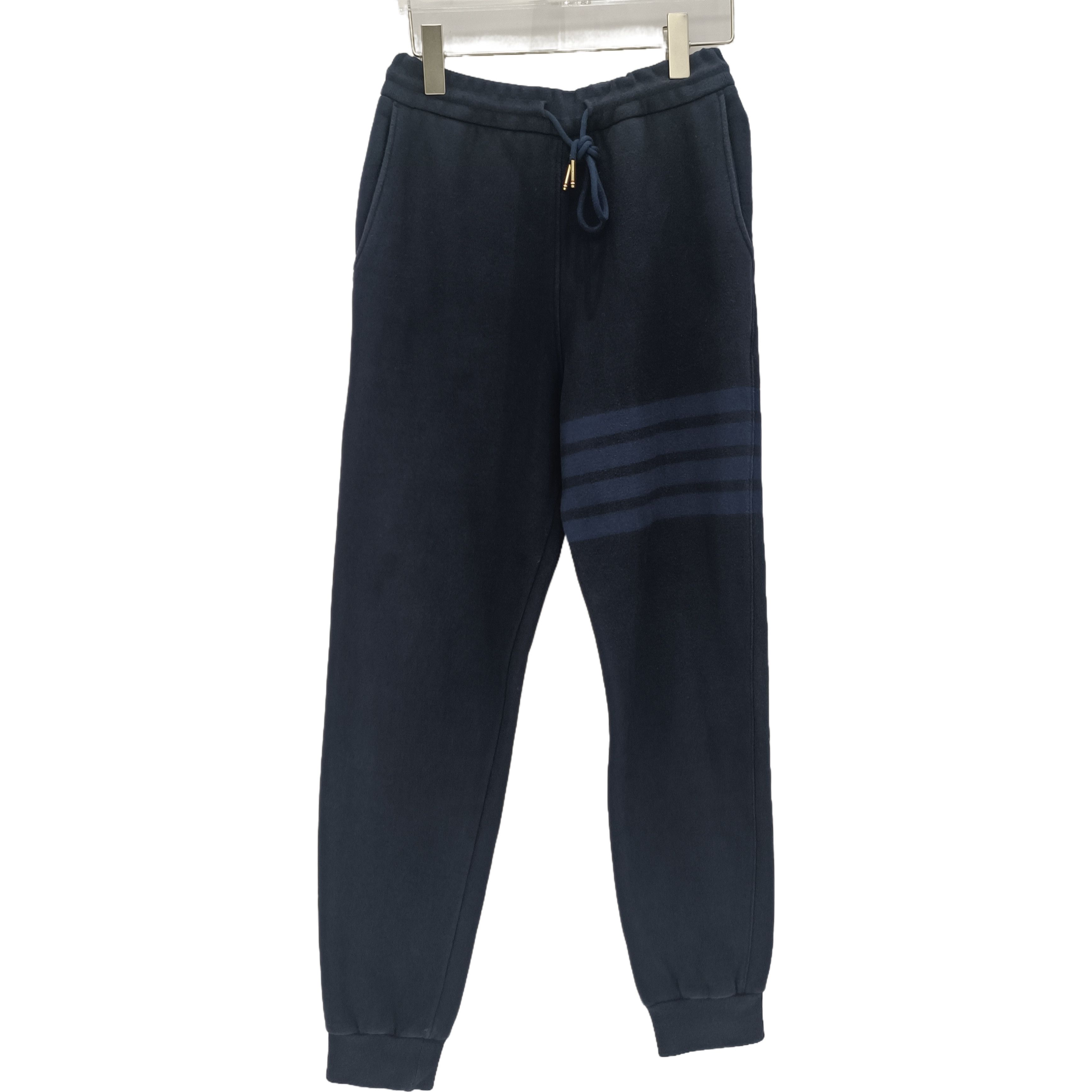 Thom Browne Thom Browne Sweatpants Navy Joggers (Size 2/M) Size US 34 / EU 50 - 1 Thumbnail