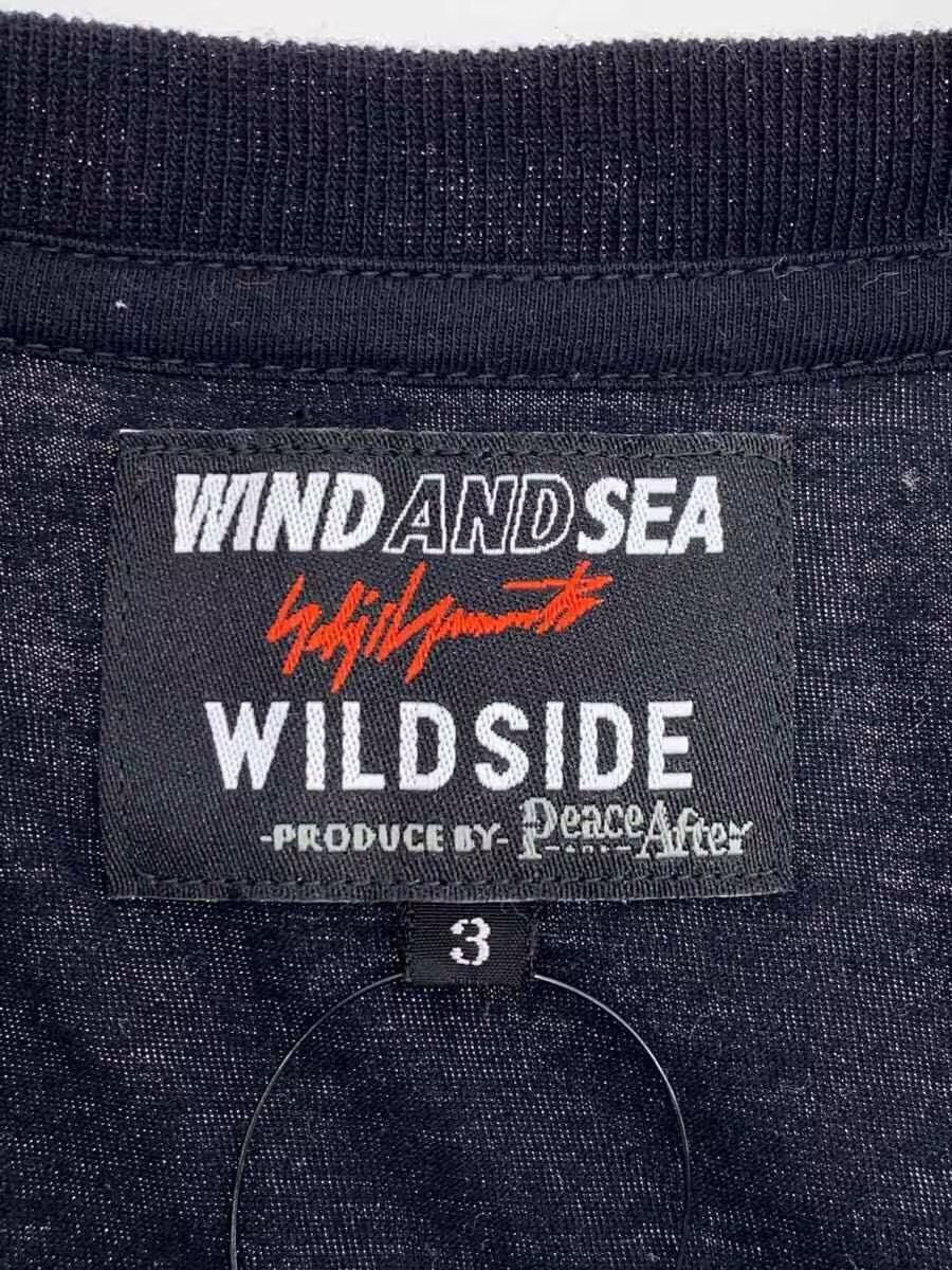 WIND AND SEA × YOHJI YAMAMOTO/BLK/Print T-shirt