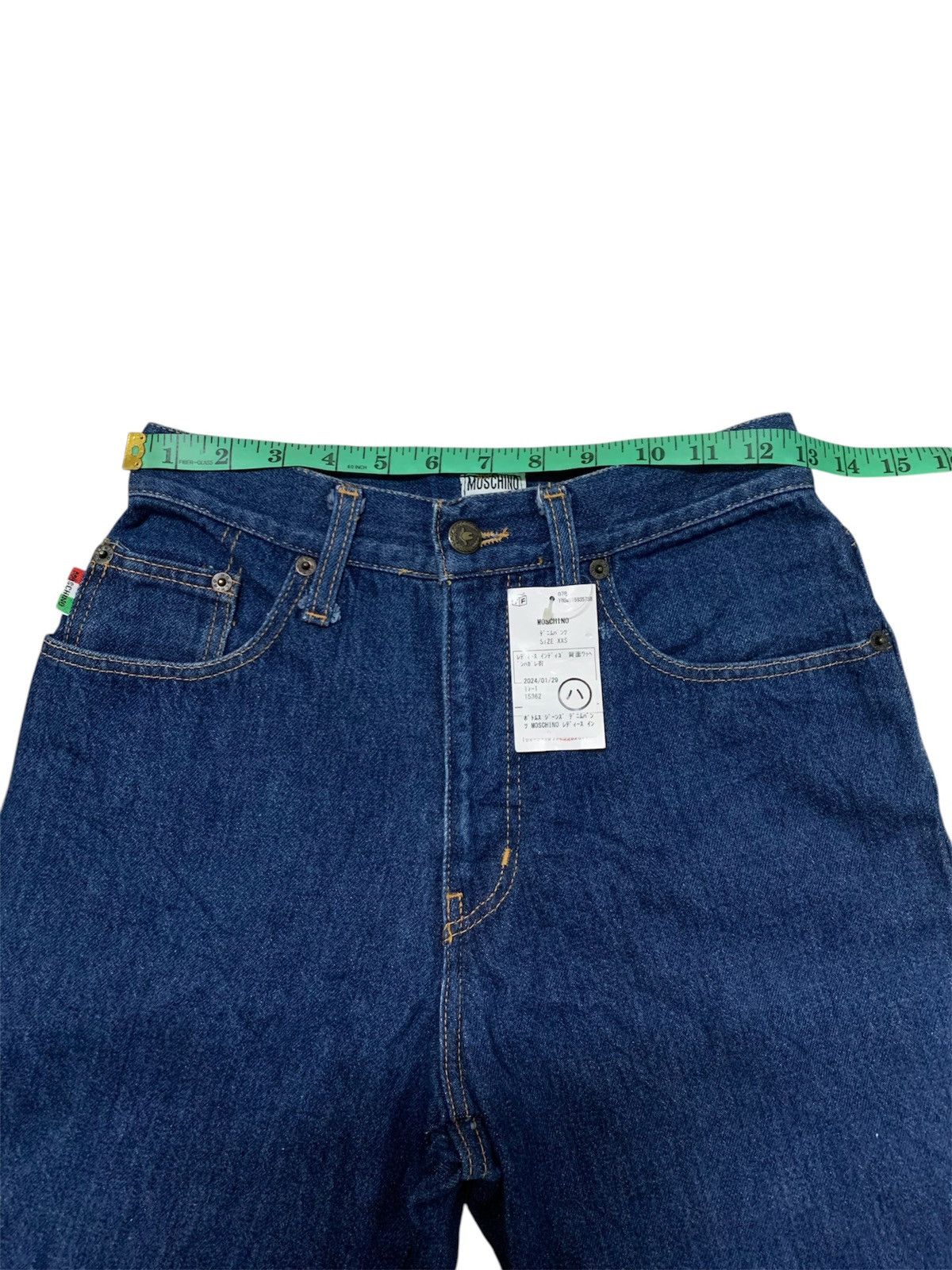 Moschino Combo moschino denim jacket and denim pants Size 26" / US 2 / IT 38 - 13 Thumbnail