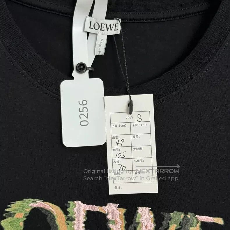 Loewe Loewe Graffiti Gradient Logo Short Sleeve Tee. Size US S / EU 44-46 / 1 - 2 Thumbnail