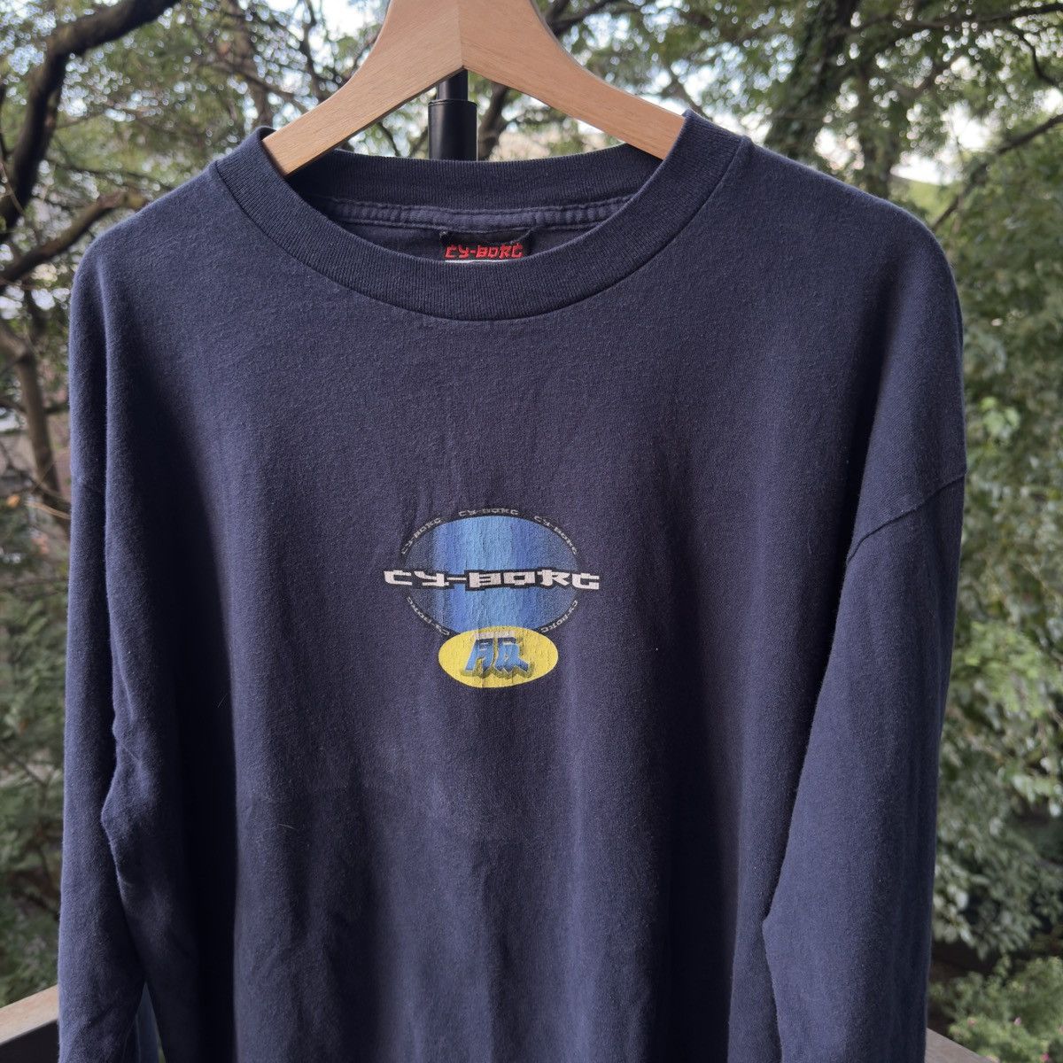 Vintage Vintage Cyborg Anime Shirt Faded Thrashed ERD Grunge Size US XL / EU 56 / 4 - 4 Thumbnail
