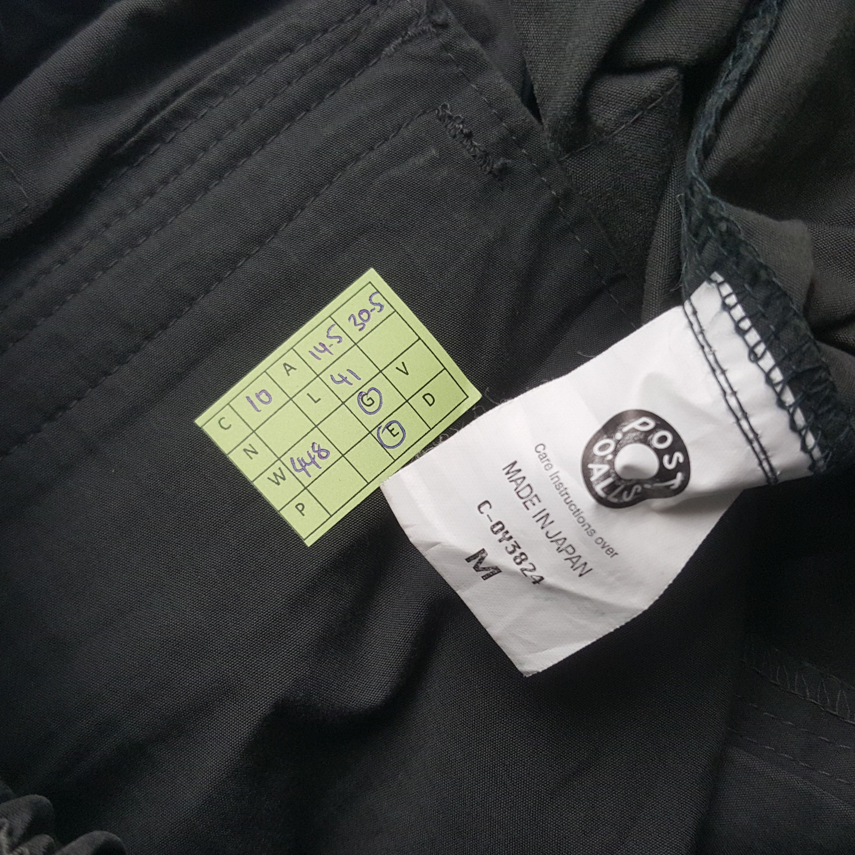 Japanese Brand Vintage Post O'Alls Utility Style Cargo Pants RR10 Size US 29 - 13 Thumbnail