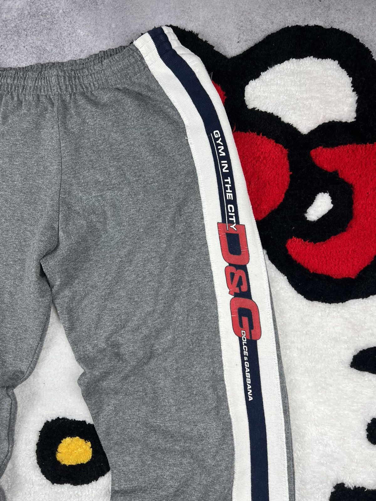 Dolce & Gabbana Y2K Vintage Dolce&Gabbana Gym In the City Lampas Pants Size 29" - 2 Thumbnail