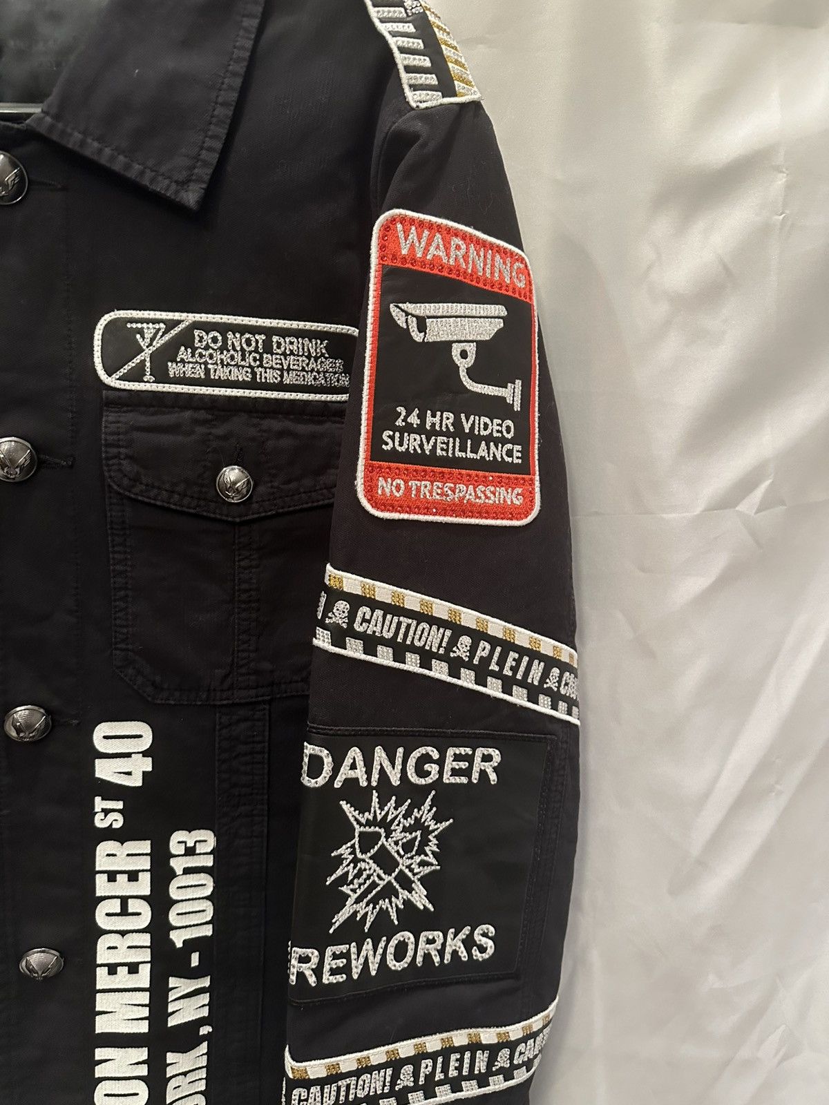 Philipp Plein Philipp Plein jeweled jacket Size US L / EU 52-54 / 3 - 3 Thumbnail