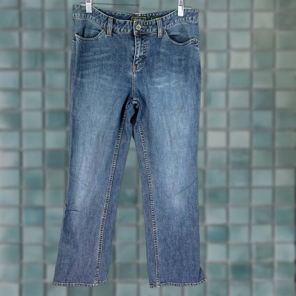 Eddie Bauer VINTAGE Eddie Bauer Reg Fit Straight Leg Denim Jeans Women's Size 8 Blue 30X32 Size 30" / US 8 / IT 44 - 1 Thumbnail