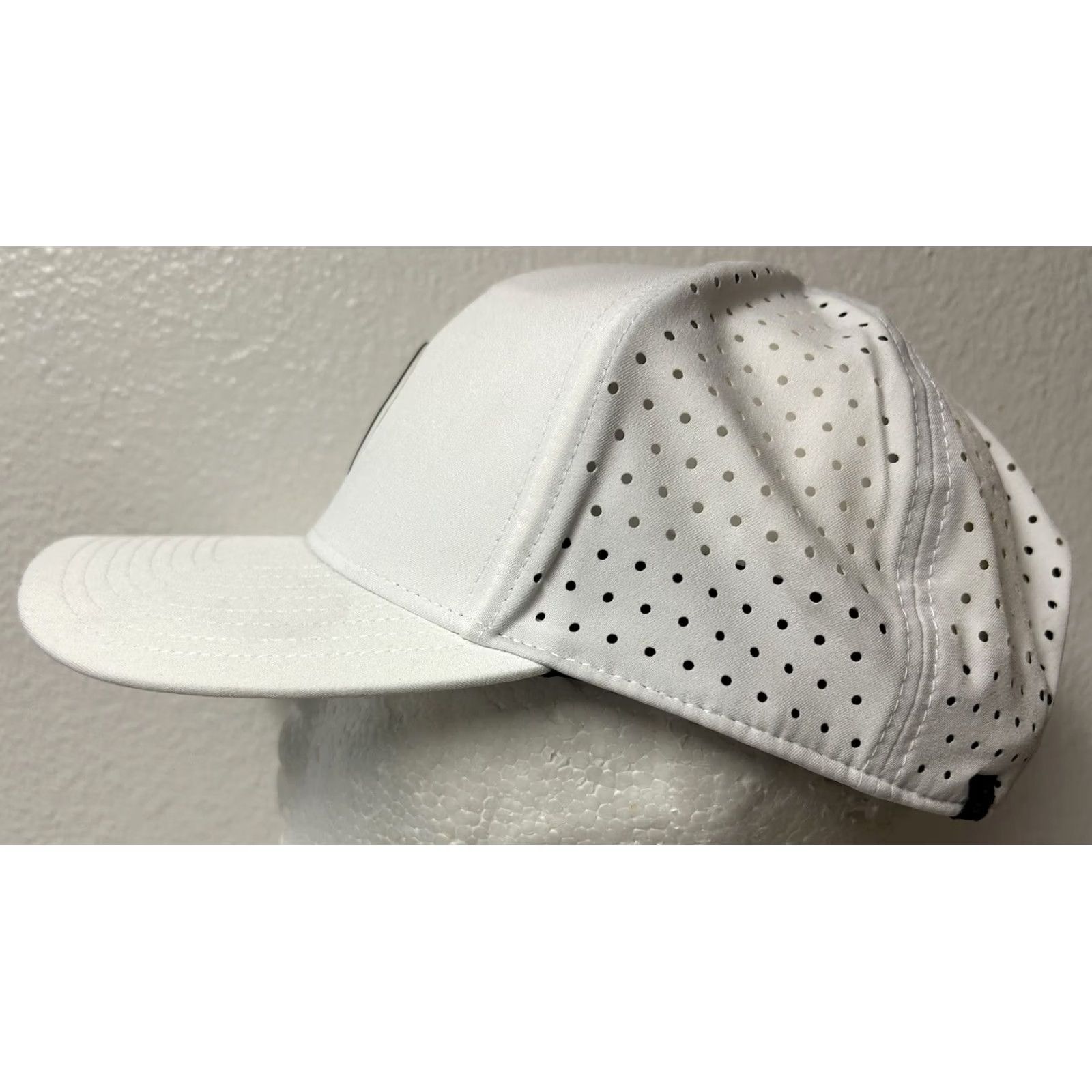 Vintage Westlake Village YMCA Swannies Golf Snapback Hat Cap White Men One Size Adjustable Breathable Cap Size ONE SIZE - 4 Thumbnail