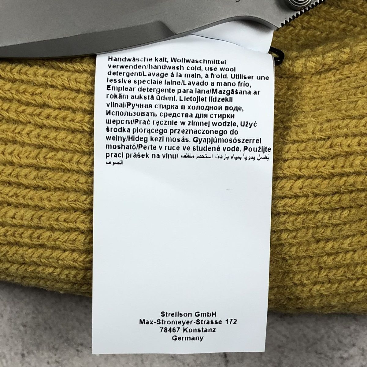 Strellson Y2K Strellson Wool Nylon Classic Logo Mütze Loras Beanie Hat Size ONE SIZE - 10 Thumbnail