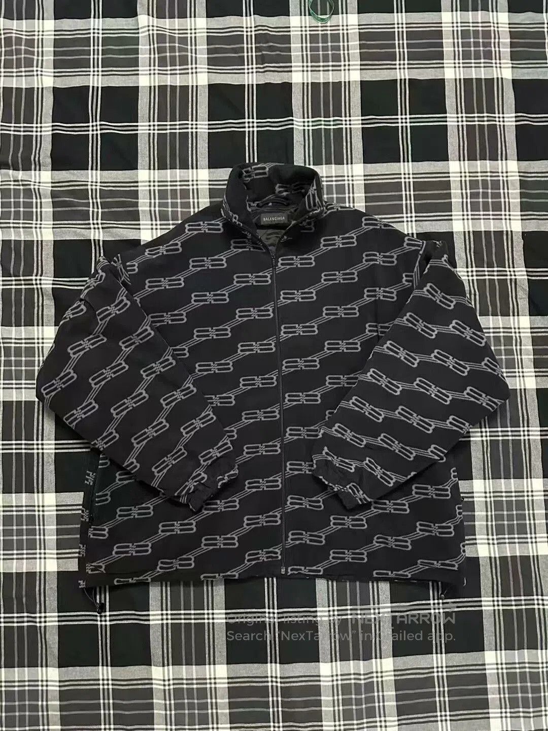 Balenciaga Balenciaga SS23 Logo Zip High-Neck Jacket. Size US S / EU 44-46 / 1 - 2 Thumbnail