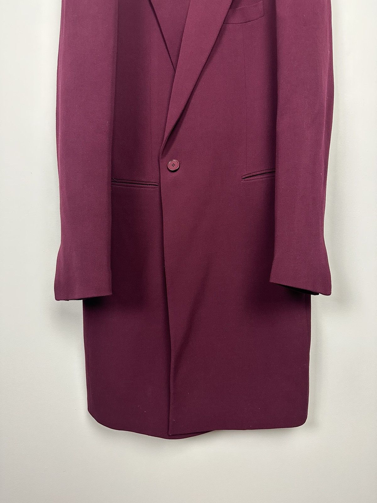 Balenciaga SS19 80s Shoulder Wool Coat Size US M / EU 48-50 / 2 - 3 Thumbnail
