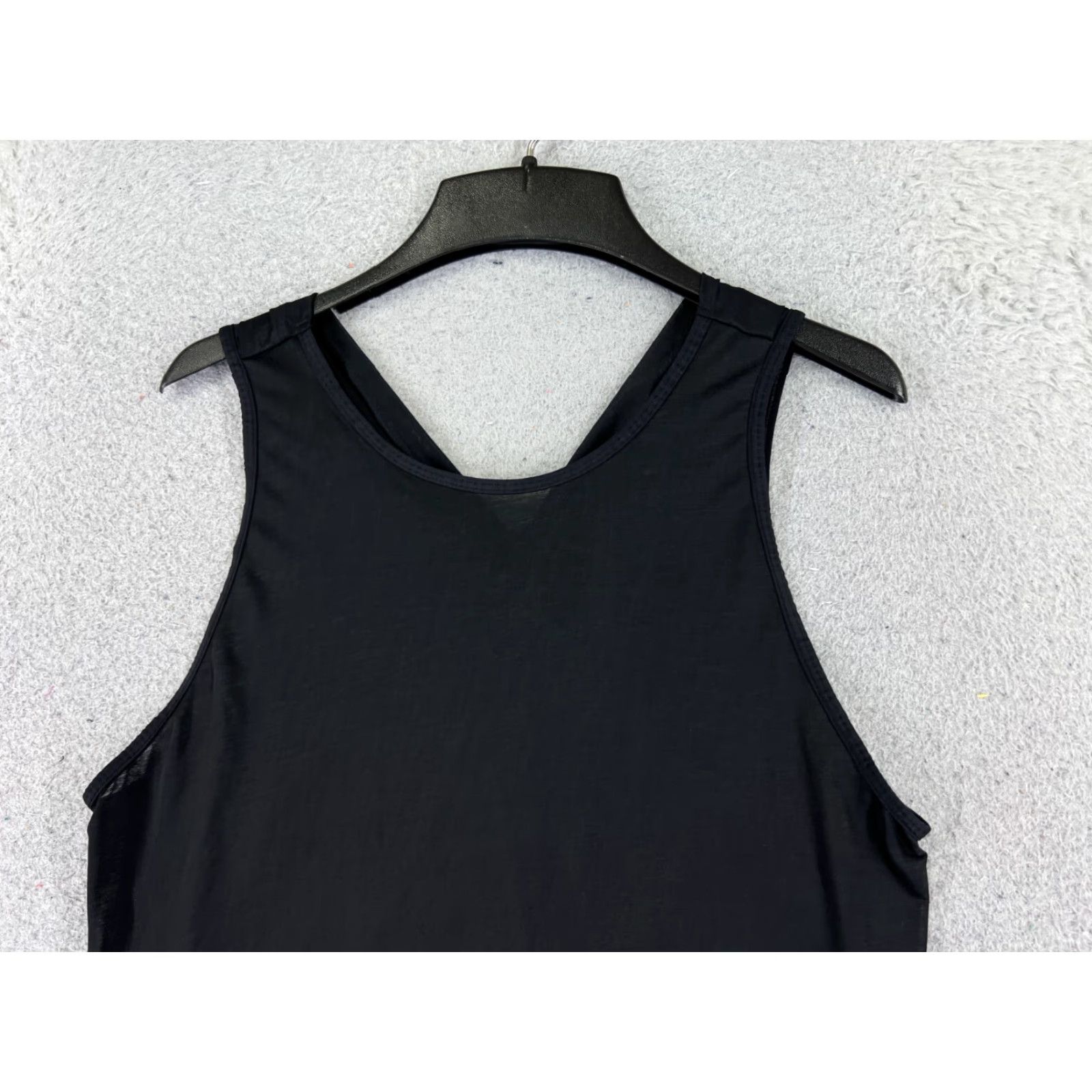 Lululemon Lululemon Shirt Women 4 Black Tank Run Gym Soul Stride ISSUES READ Size S / US 4 / IT 40 - 4 Thumbnail