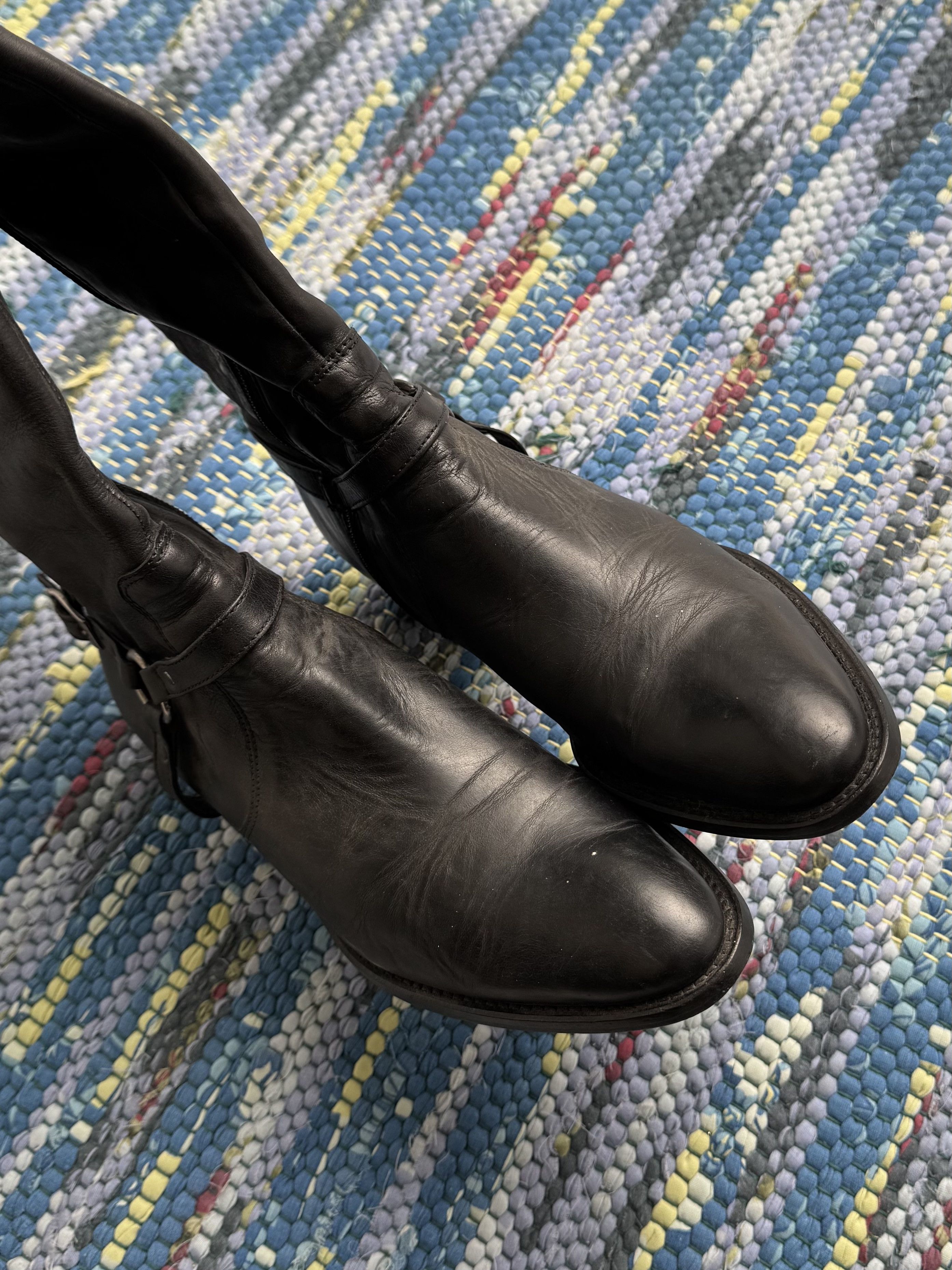 Vintage Vintage Leather Boots With Bondages A8D15(V8) Size US 7 / IT 37 - 7 Thumbnail