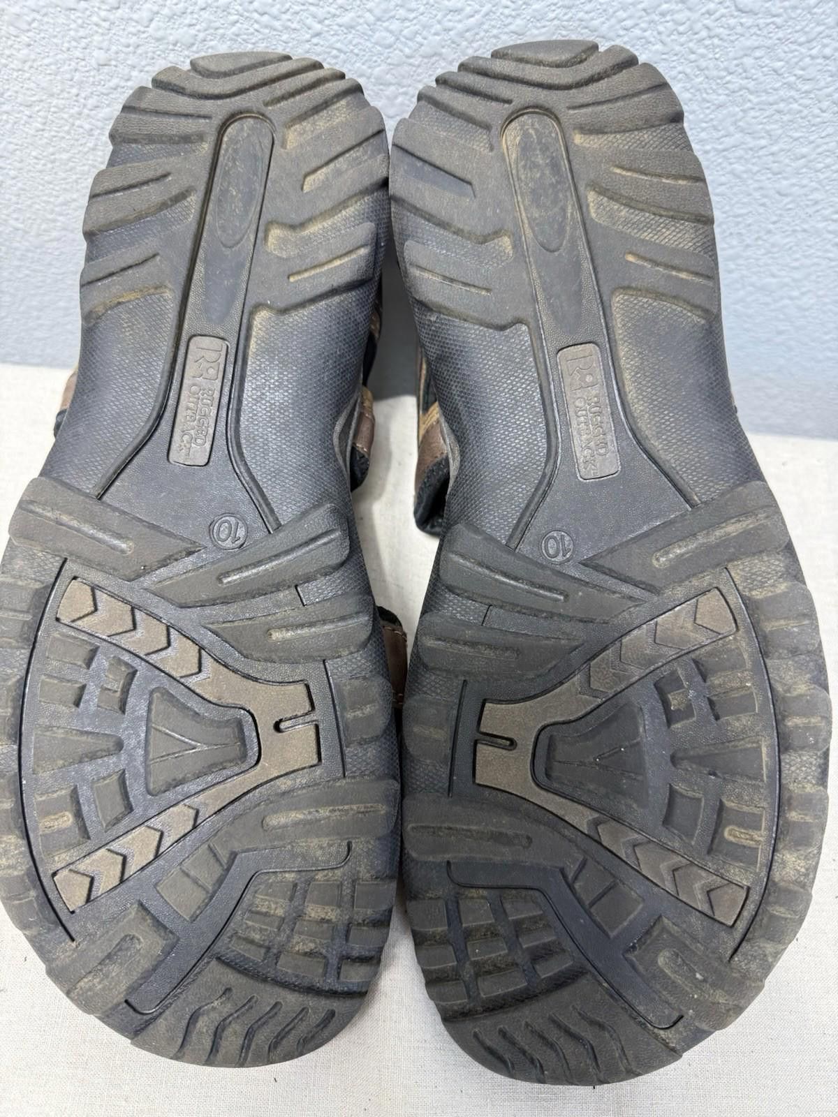 Designer Rugged Outback Mens Brown Adjustable Strap Sandals Size 10 Size US 10 / EU 43 - 5 Thumbnail