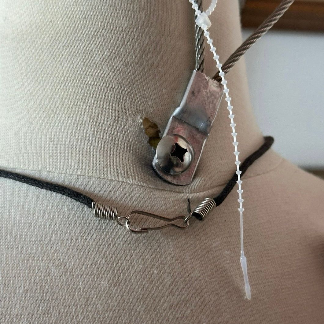 Other silver black dolphin pendant rope necklace choker Size ONE SIZE - 3 Thumbnail