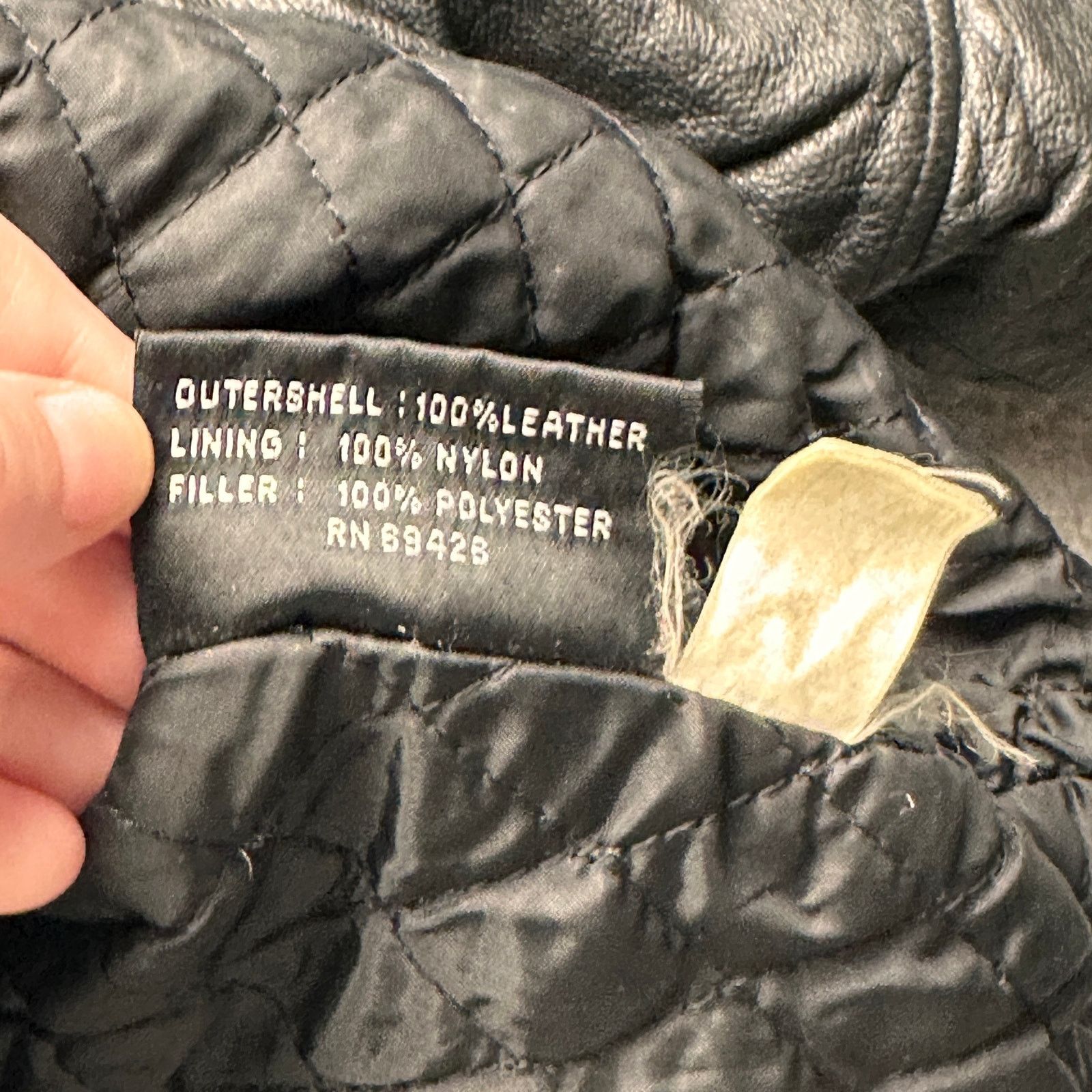 Wilsons Leather VTG M Julian Wilsons Leather Coat Womens 2X Insulated Quilt Size XXL / US 16-18 / IT 52-54 - 7 Thumbnail