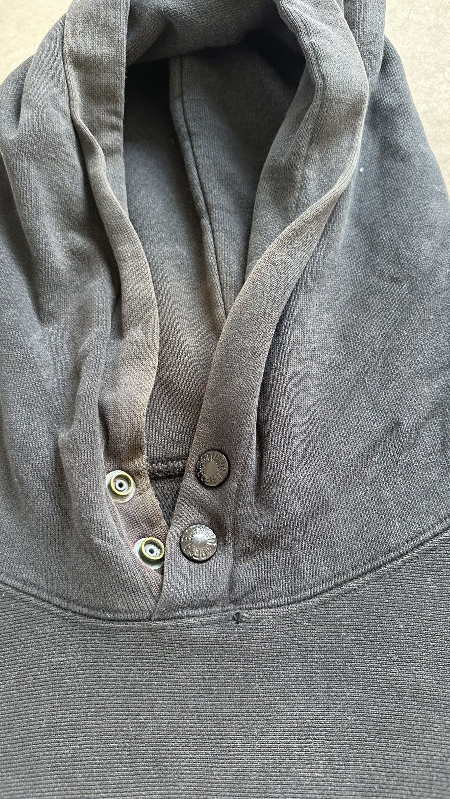 Bape VINTAGE WELL FADED BAPE SPELLOUT HOODIE Size US L / EU 52-54 / 3 - 3 Thumbnail