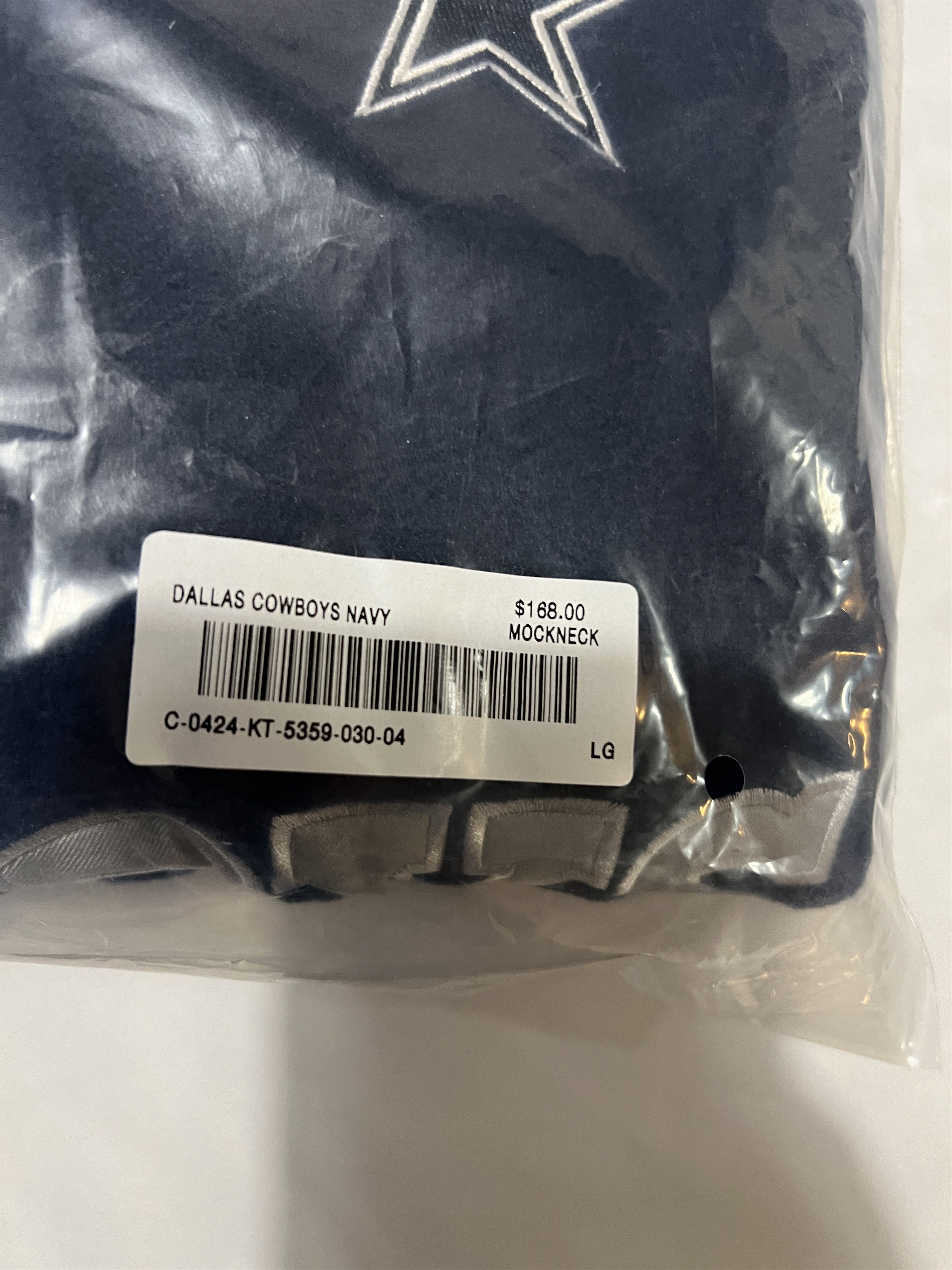 Drake OVO x NFL x Polartec COWBOYS MOCK NECK QUARTER-ZIP FLEECE Size US L / EU 52-54 / 3 - 5 Thumbnail