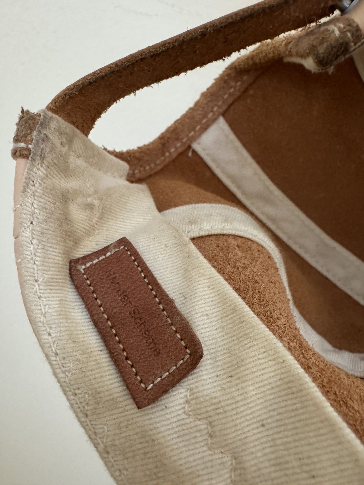 Hender Scheme Hender Scheme 5 Panel Leather Cap Hat Tan Adjustable Size ONE SIZE - 9 Thumbnail