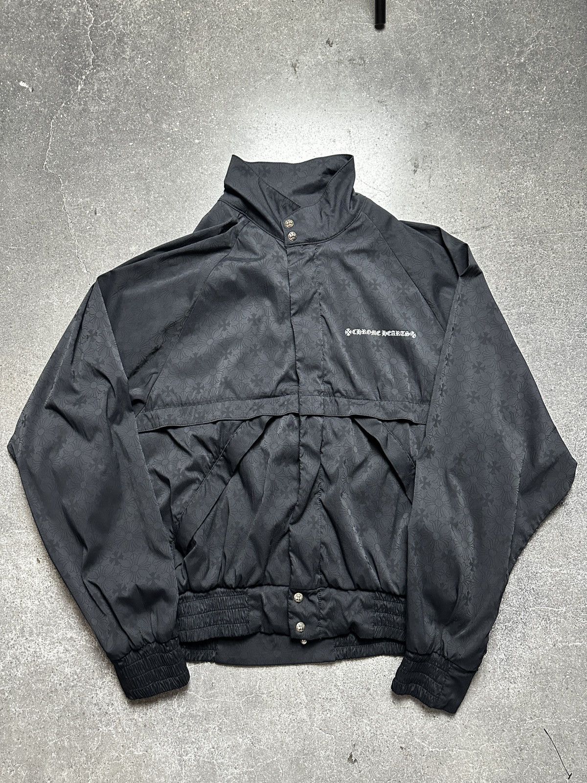 Chrome Hearts Chrome Hearts Jacquard Monogram Match Point Windbreaker Size US S / EU 44-46 / 1 - 1 Thumbnail