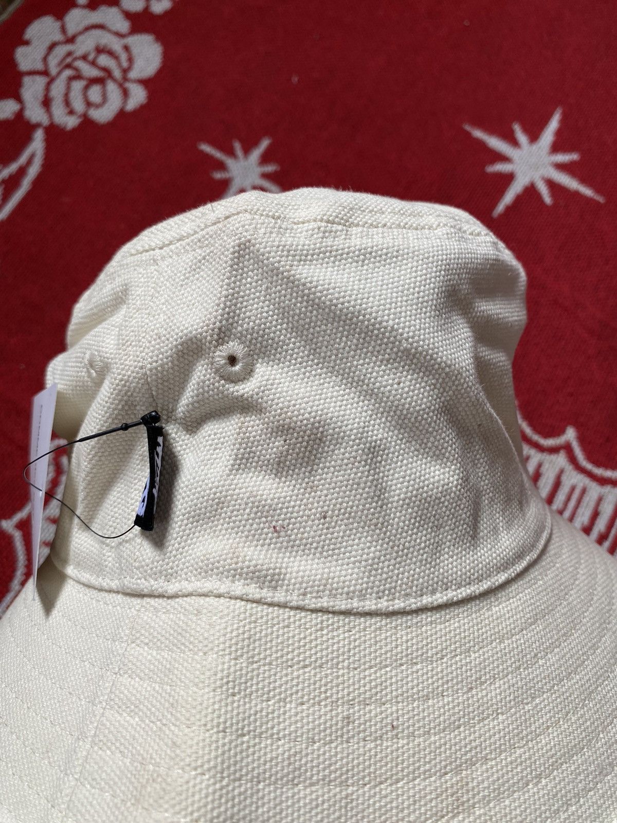 Comme des Garcons × Stussy Stussy x CDG Canvas Bucket Hat Size ONE SIZE - 7 Thumbnail