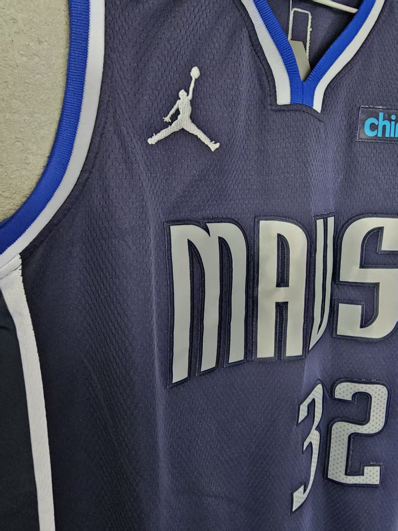 NBA #32 Cooper Flagg Jersey Dallas Mavericks Blue Size US XL / EU 56 / 4 - 3 Thumbnail