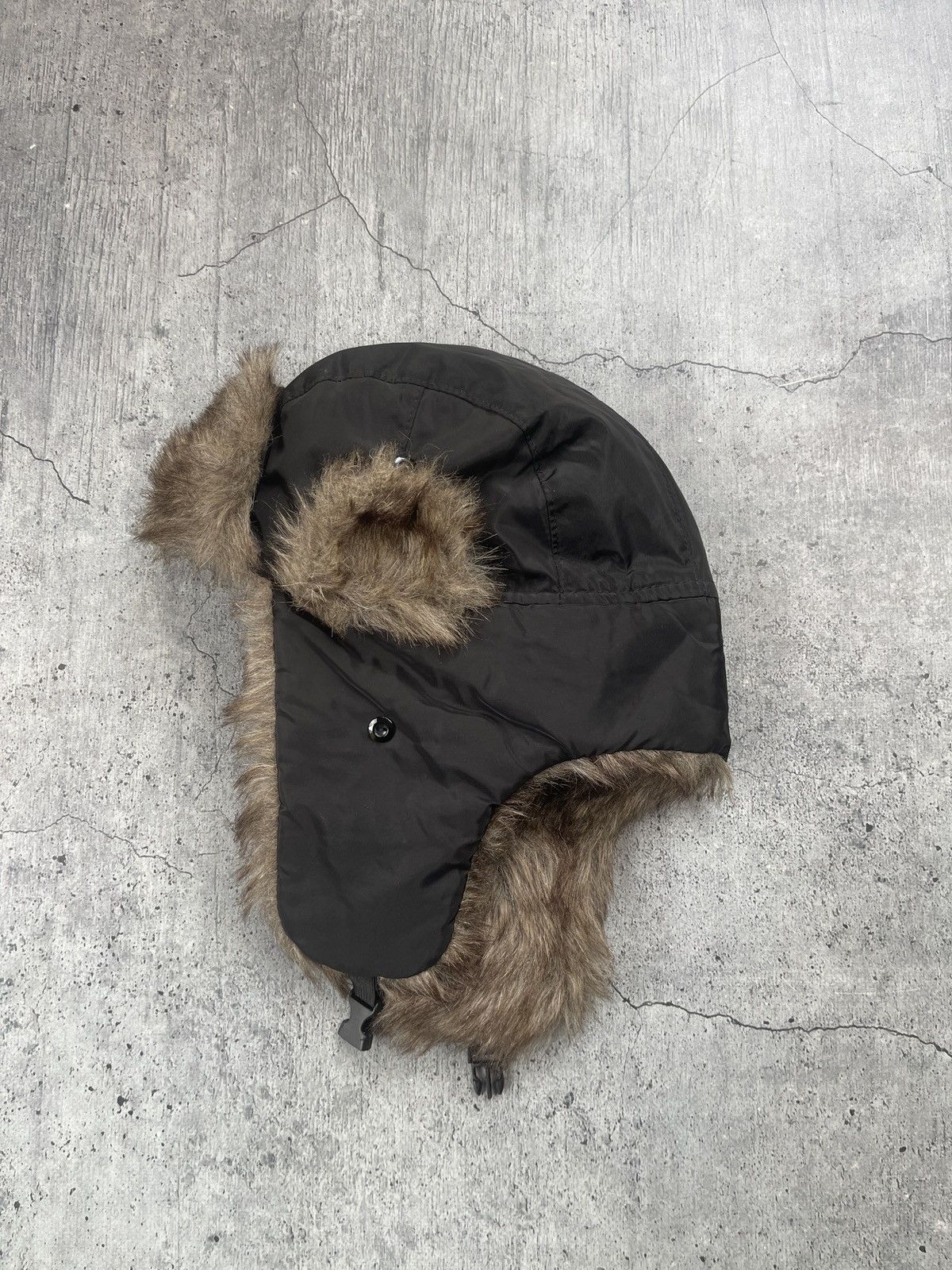 Hysteric Glamour × Japanese Brand × Vintage Amazing Faux Fur Y2K Ushanka Hat (Trapper Hat) Size ONE SIZE - 2 Thumbnail