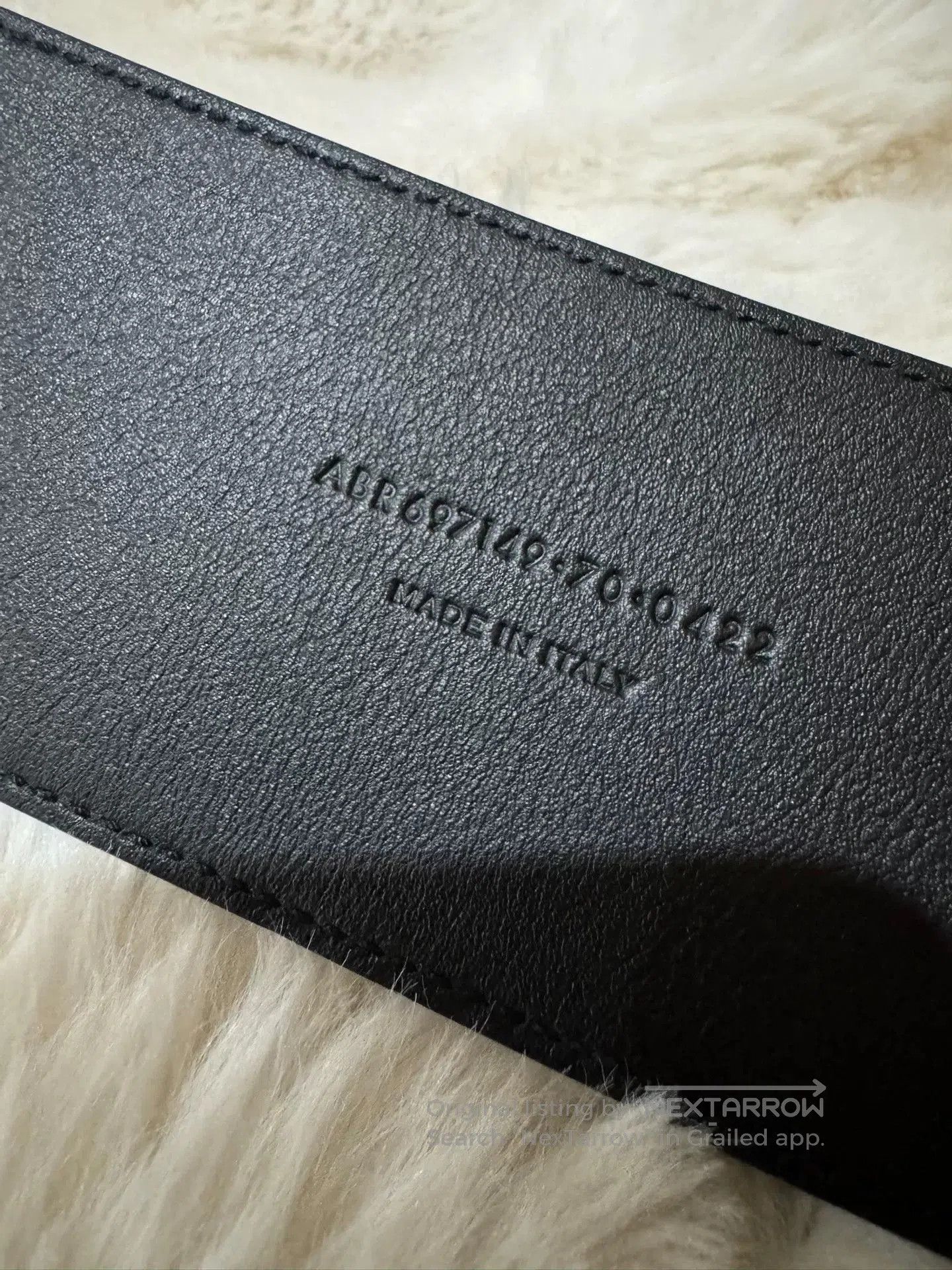 Yves Saint Laurent Saint Laurent Women's Black Gold Waist Belt. Size ONE SIZE - 7 Thumbnail