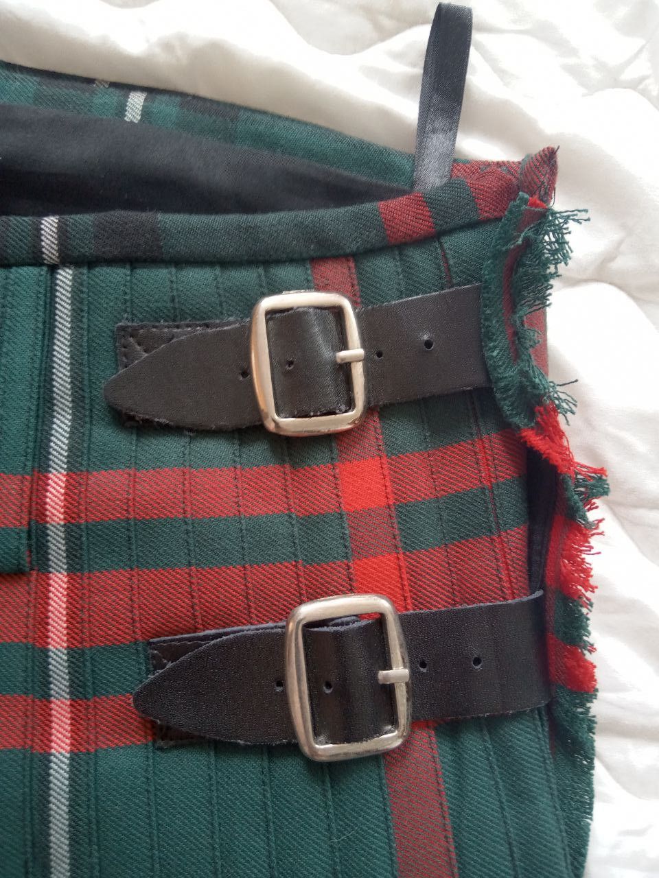 Designer Scottish Highland Kilt Unisex (Waist 39 cm) Size US 32 / EU 48 - 7 Thumbnail