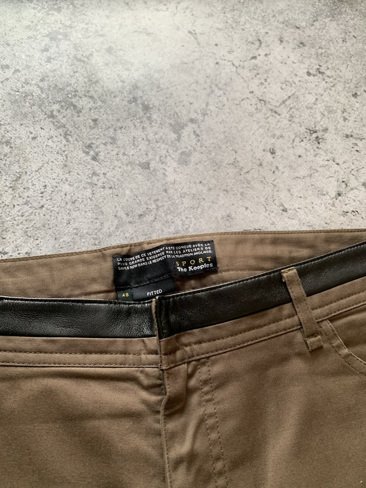 The Kooples Biege chino casual pants Size US 31 - 4 Thumbnail
