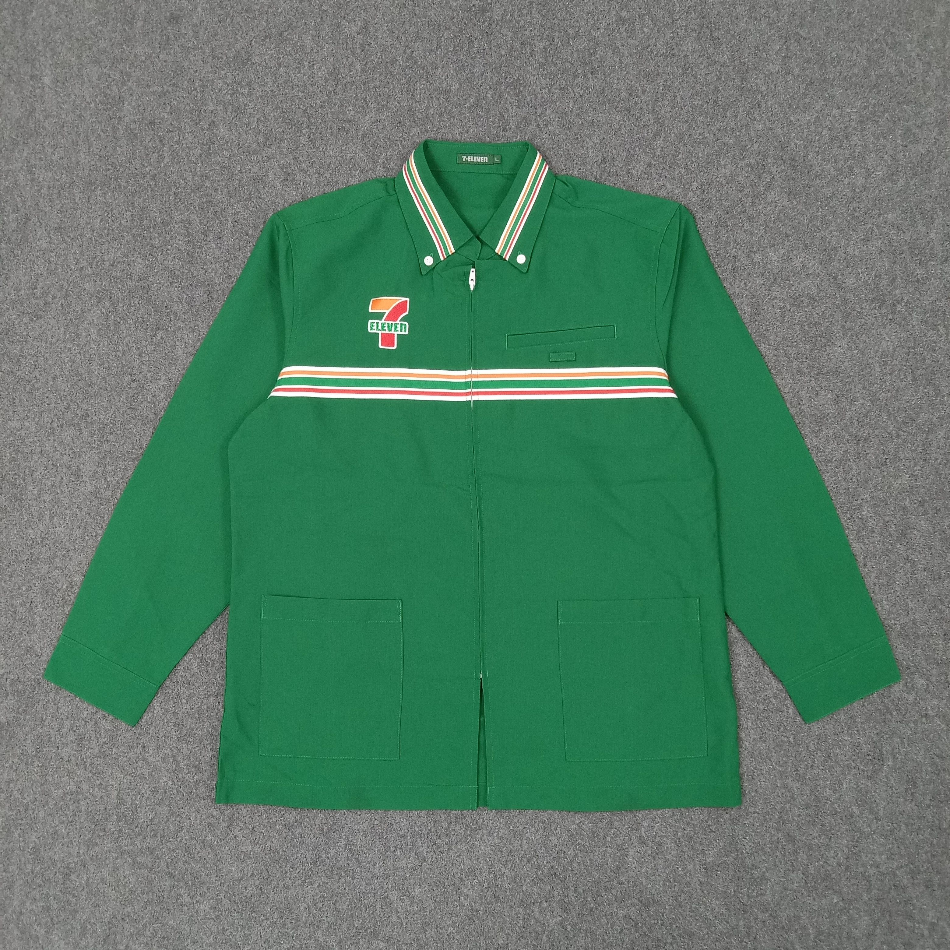 Japanese Brand × Vintage 7 Eleven Japanese Brand Uniform Jacket Size US M / EU 48-50 / 2 - 3 Thumbnail