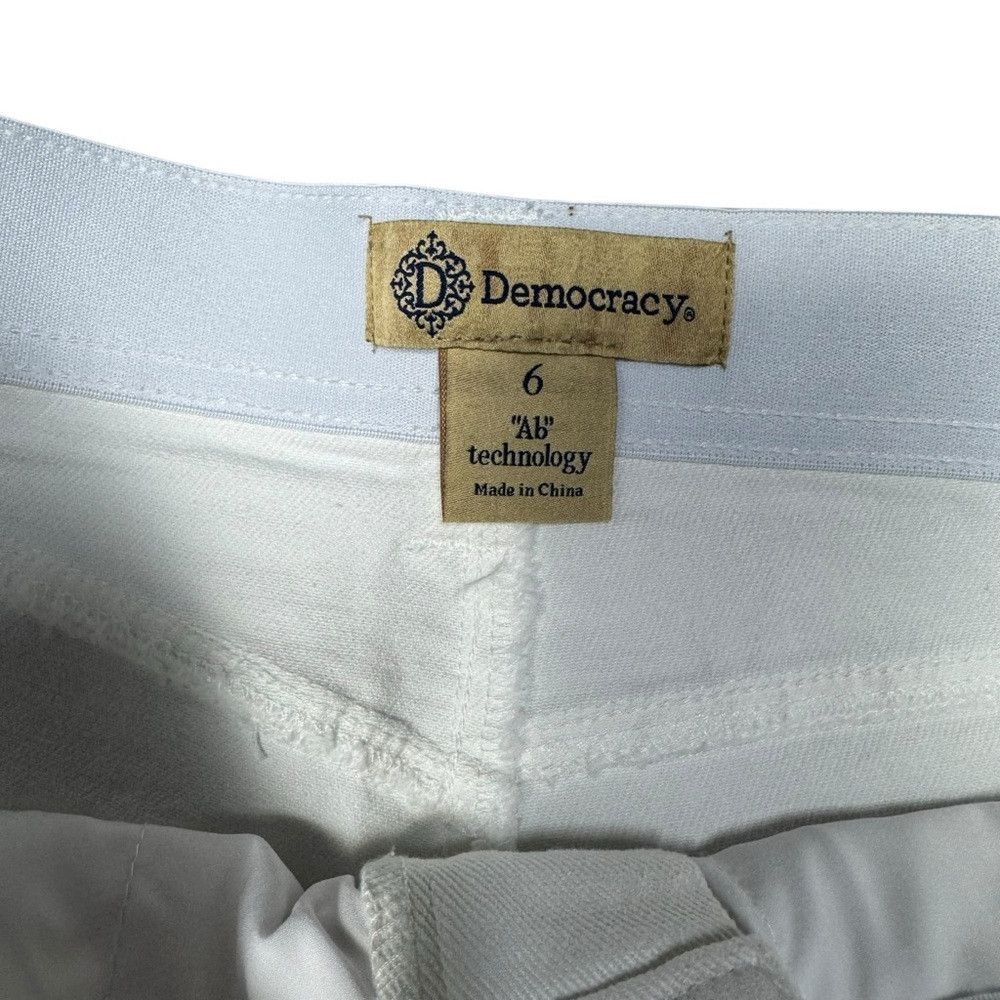 Other NWT New Democracy AB Technology Skyrise Barrel Leg White Je Size 28" / US 6 / IT 42 - 6 Thumbnail