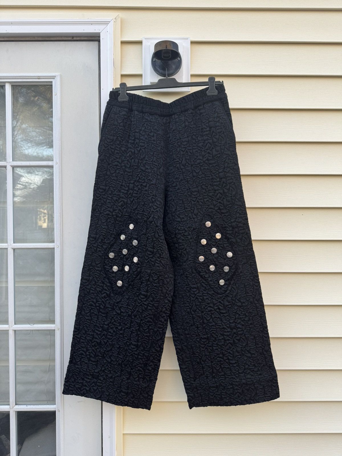 Namacheko Azor Crinkled Wide Leg Trousers Size US 36 / EU 52 - 3 Thumbnail