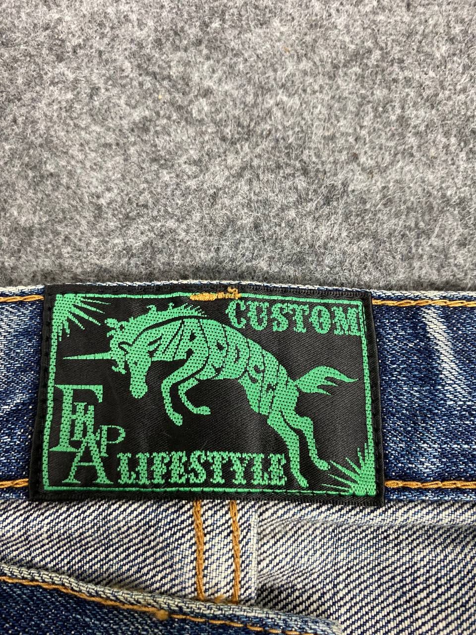 Japanese Brand vintage japanese brands selvedge denim distressed Size US 35 - 15 Thumbnail