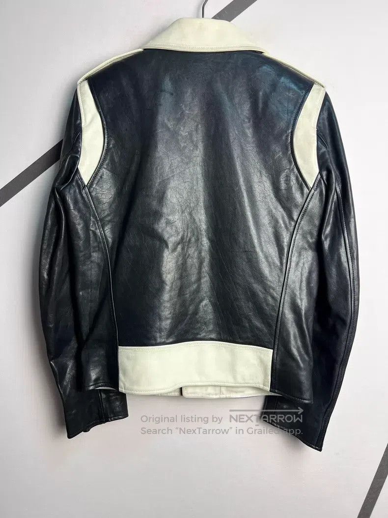 Saint Laurent Paris Saint Laurent Paris Motorcycle Leather Jacket Size US M / EU 48-50 / 2 - 2 Thumbnail