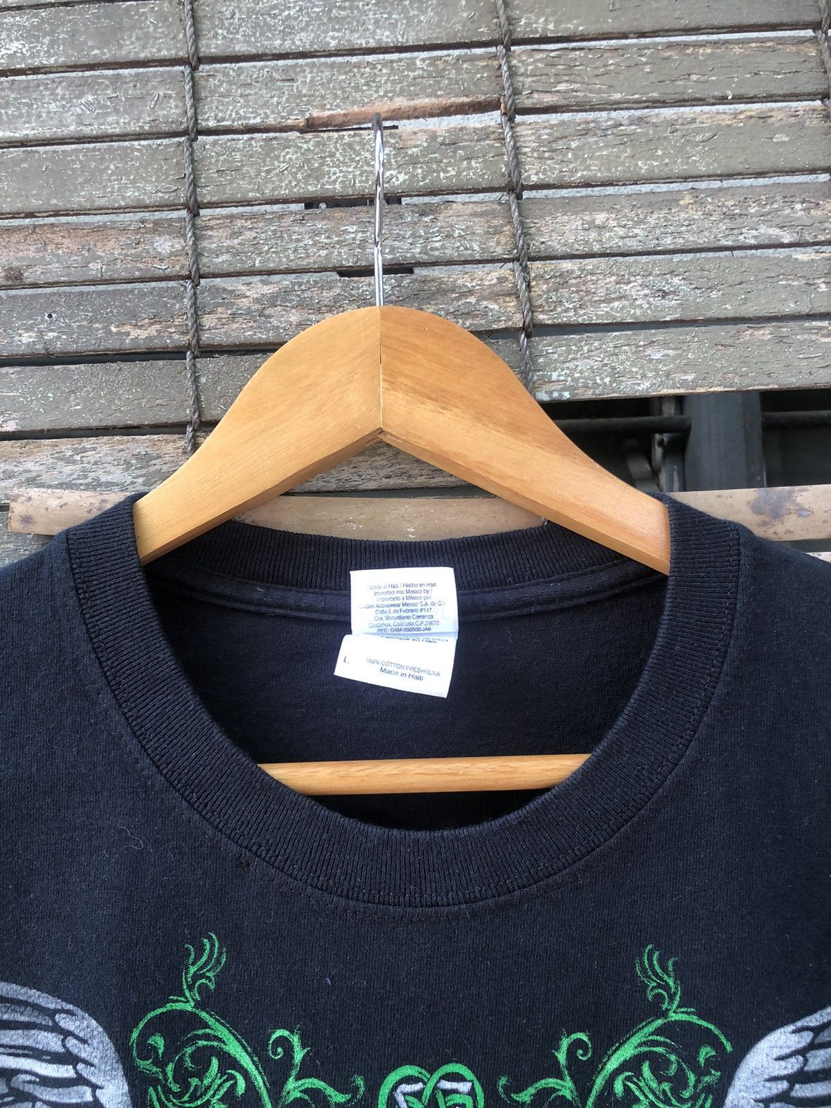 Affliction 🔥Vintage Y2K🔥St Patricks Day Green National Art Vector Tee Size US L / EU 52-54 / 3 - 8 Thumbnail