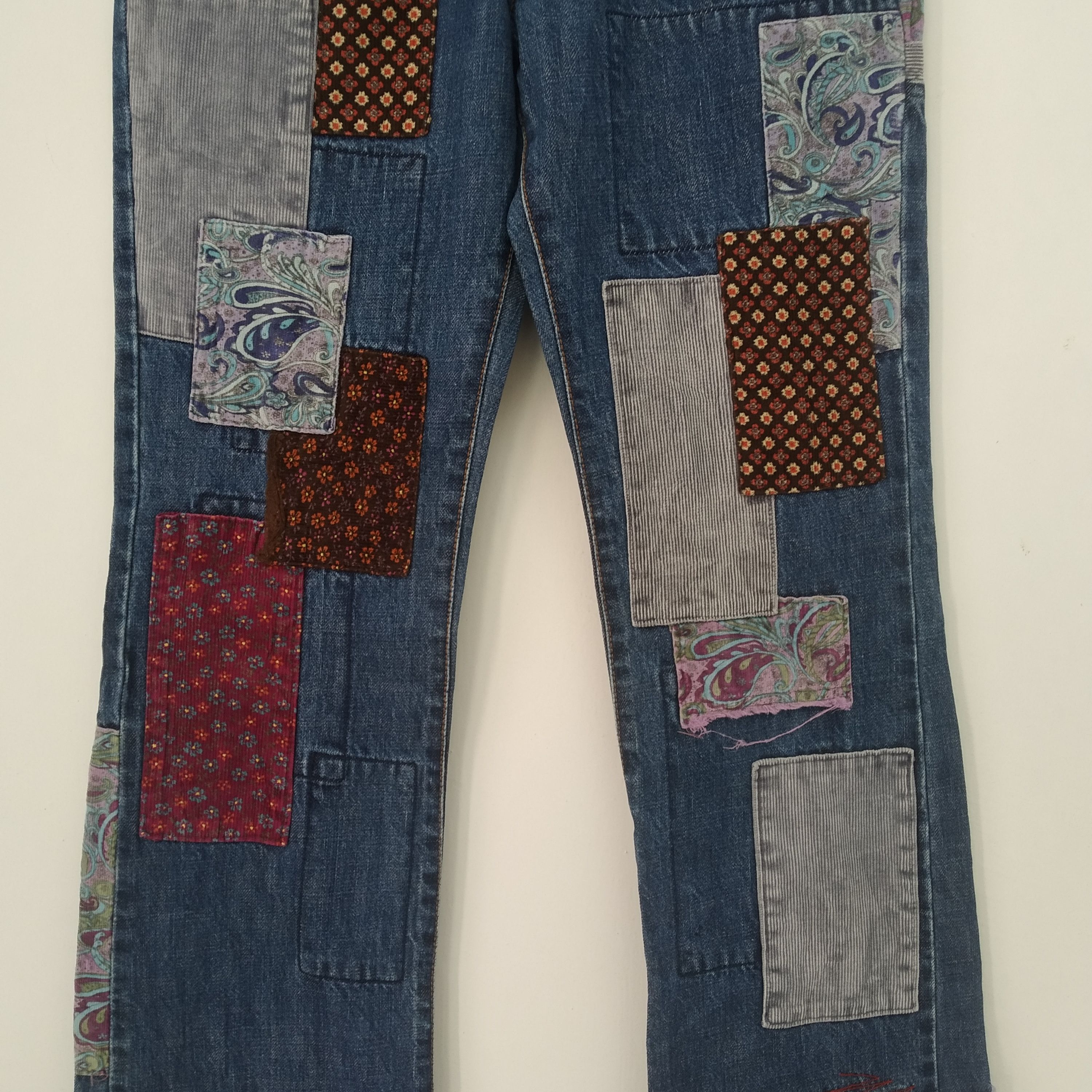 Hysteric Glamour Vintage Hysteric Glamour Japan Patchwork Inspired Kapital Size US 31 - 4 Thumbnail