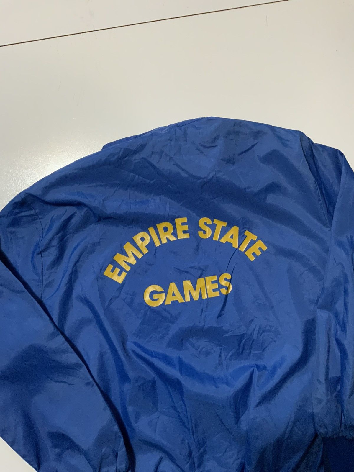 Vintage 1989 Empire State Games New York State Windbreaker Jacket Size US L / EU 52-54 / 3 - 4 Thumbnail