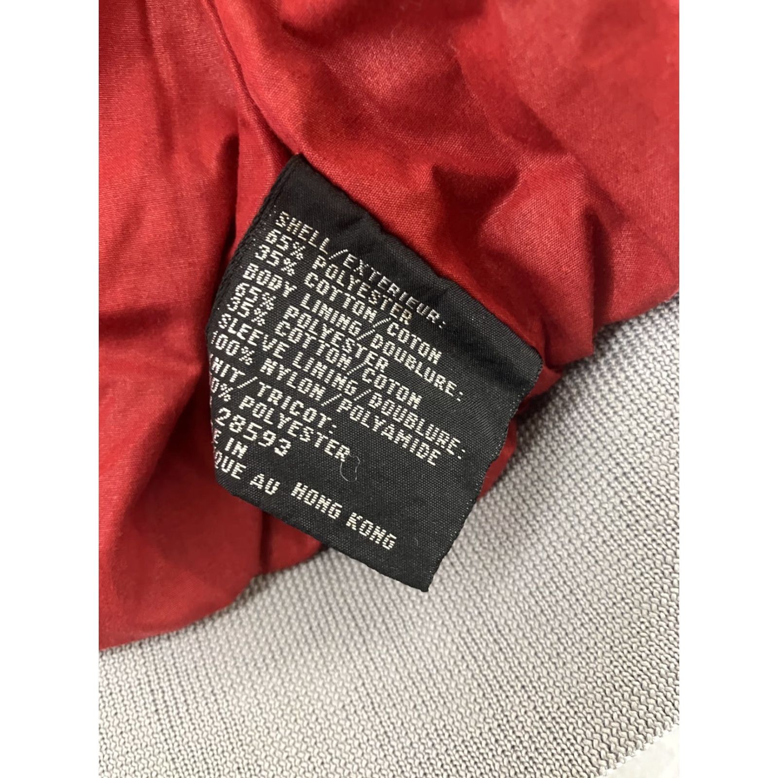 Members Only Members Only VTG Bomber Jacket Mens 44 Red Grey Lined Windbreaker Full Zip Jacket Type Dress Style Size US S / EU 44-46 / 1 - 4 Thumbnail